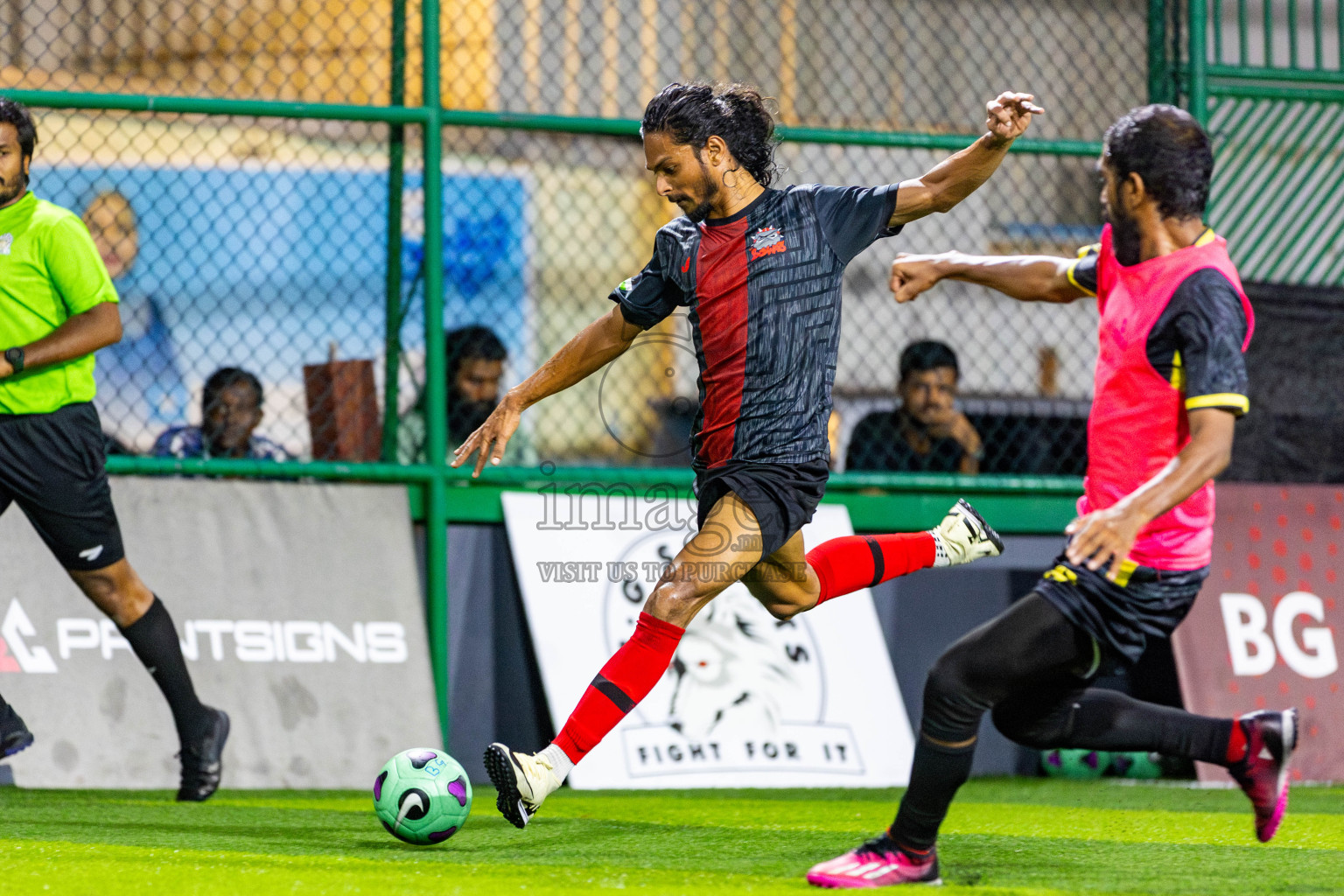 Bows vs RDL in Day 6 of BG Futsal Challenge 2024 was held on Sunday, 17th March 2024, in Male', Maldives Photos: Nausham Waheed / images.mv