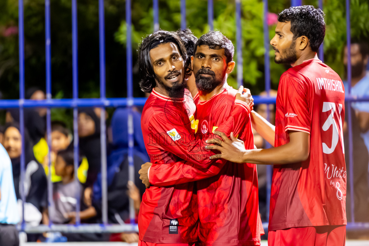 Eydhafushi vs Kihaadhoo in Day 2 of Better in Baa Futsal Fiesta 2025 Men's division held in B. Eydhafushi, Maldives on Thursday, 6th November 2025. Photos: Nausham Waheed / images.mv