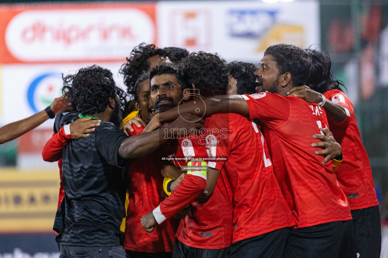 STELCO vs United BML in Quarter Final of Club Maldives Cup 2023 held in Hulhumale, Maldives, on Saturday, 12th August 2023Photos: Nausham Waheed