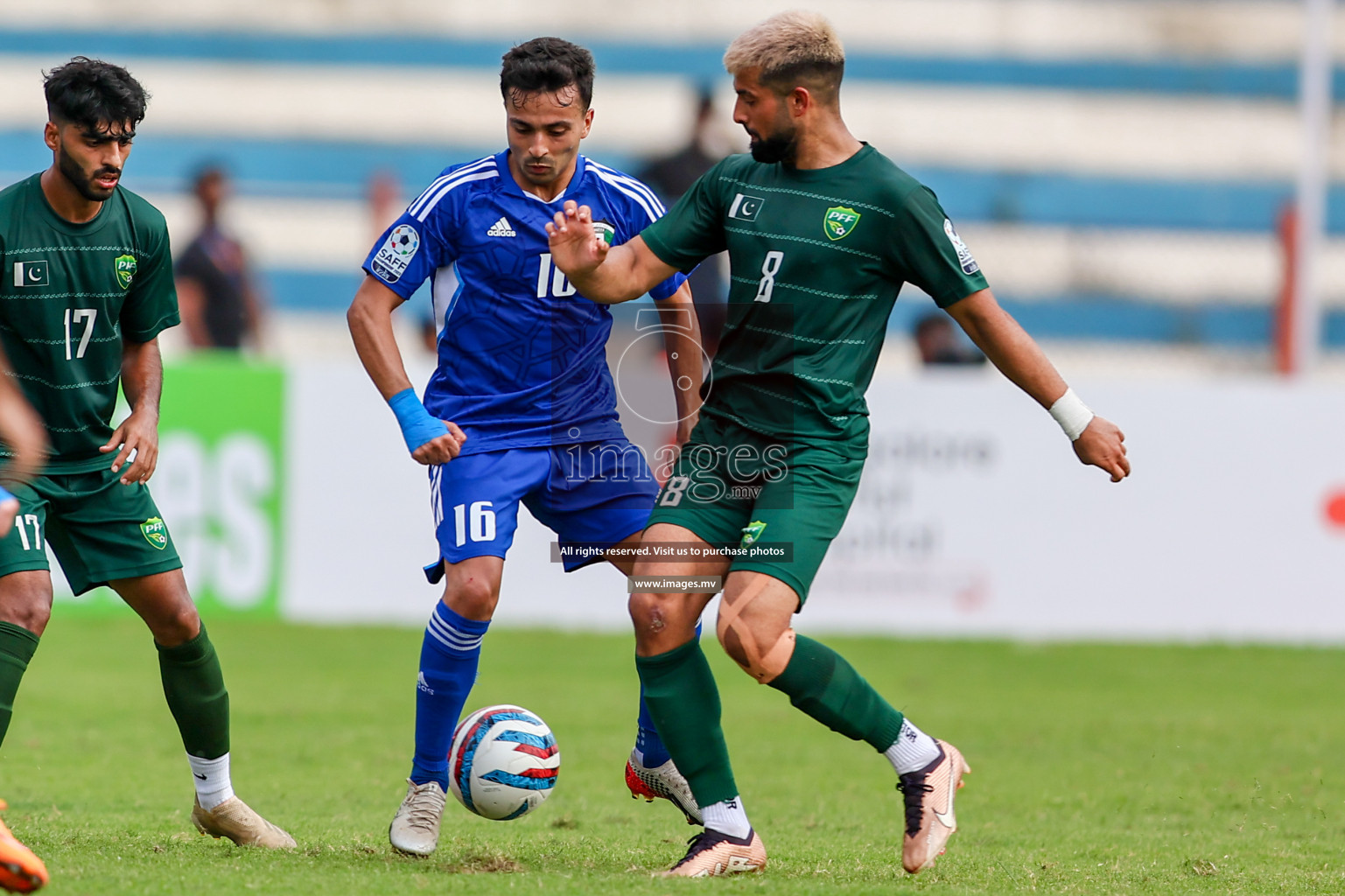 Pakistan vs Kuwait in SAFF Championship 2023 held in Sree Kanteerava Stadium, Bengaluru, India, on Saturday, 24th June 2023. Photos: Hassan Simah / images.mv