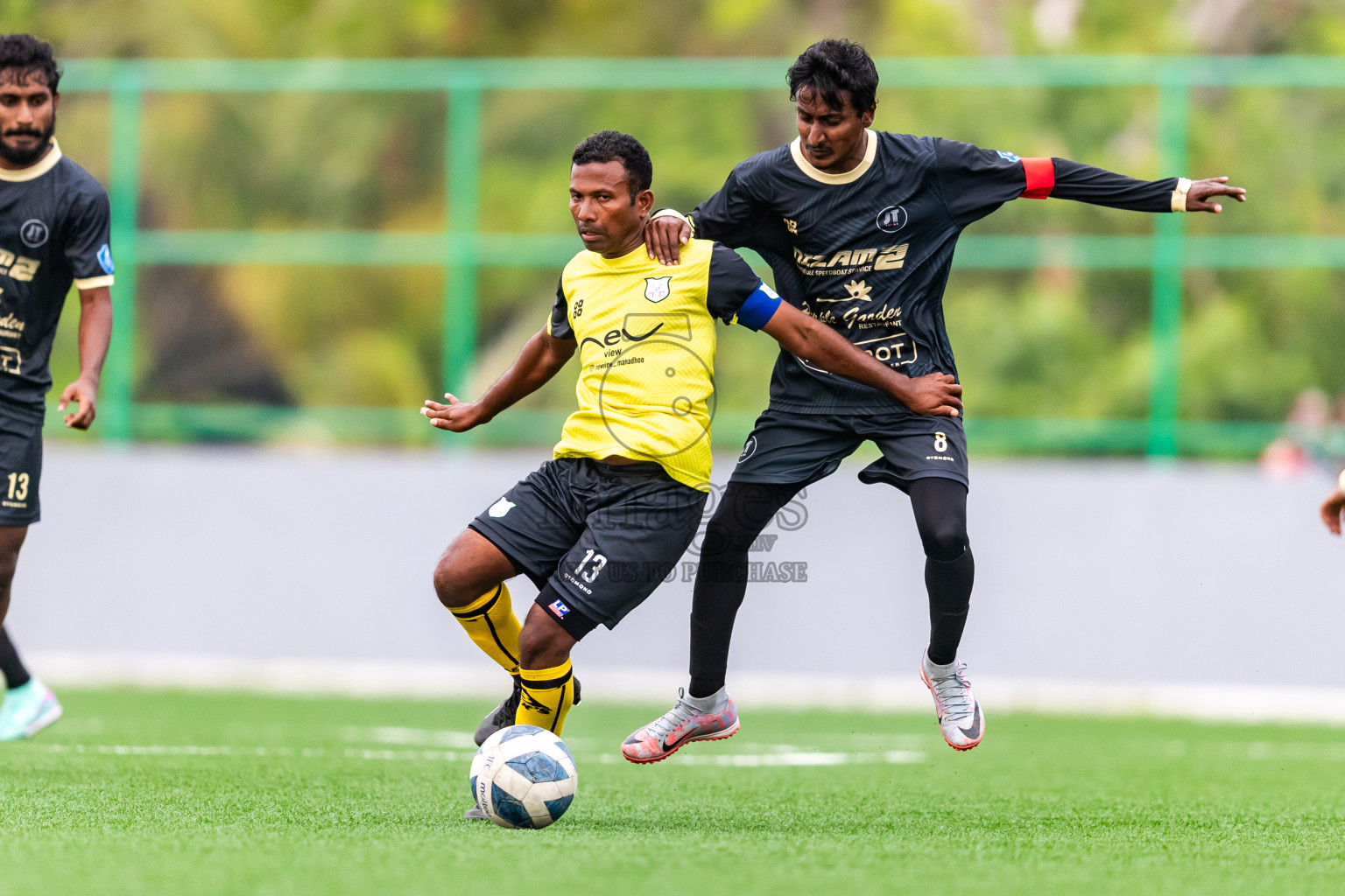 JT Sports vs Kanmathi Juniors from Final of Manadhoo Council Cup 2024 in N Manadhoo Maldives on Tuesday, 27th February 2023. Photos: Nausham Waheed / images.mv