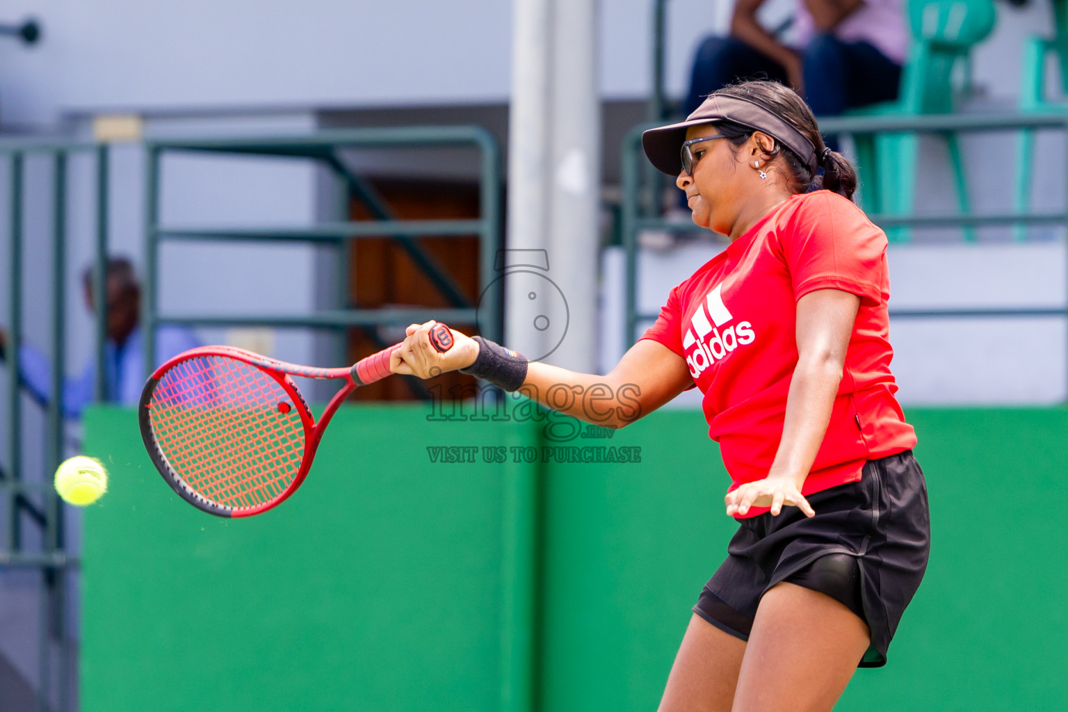 Day 2 of ATF Maldives Junior Open Tennis was held in Male' Tennis Court, Male', Maldives on Tuesday, 10th December 2024. Photos: Nausham Waheed / images.mv