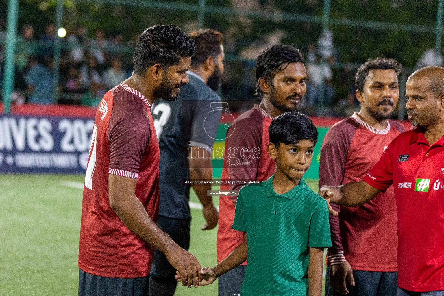 President's Office SC vs Club 220 in Club Maldives Cup Classic 2023 held in Hulhumale, Maldives, on Monday, 24th July 2023. Photos: Ismail Thoriq / images.mv