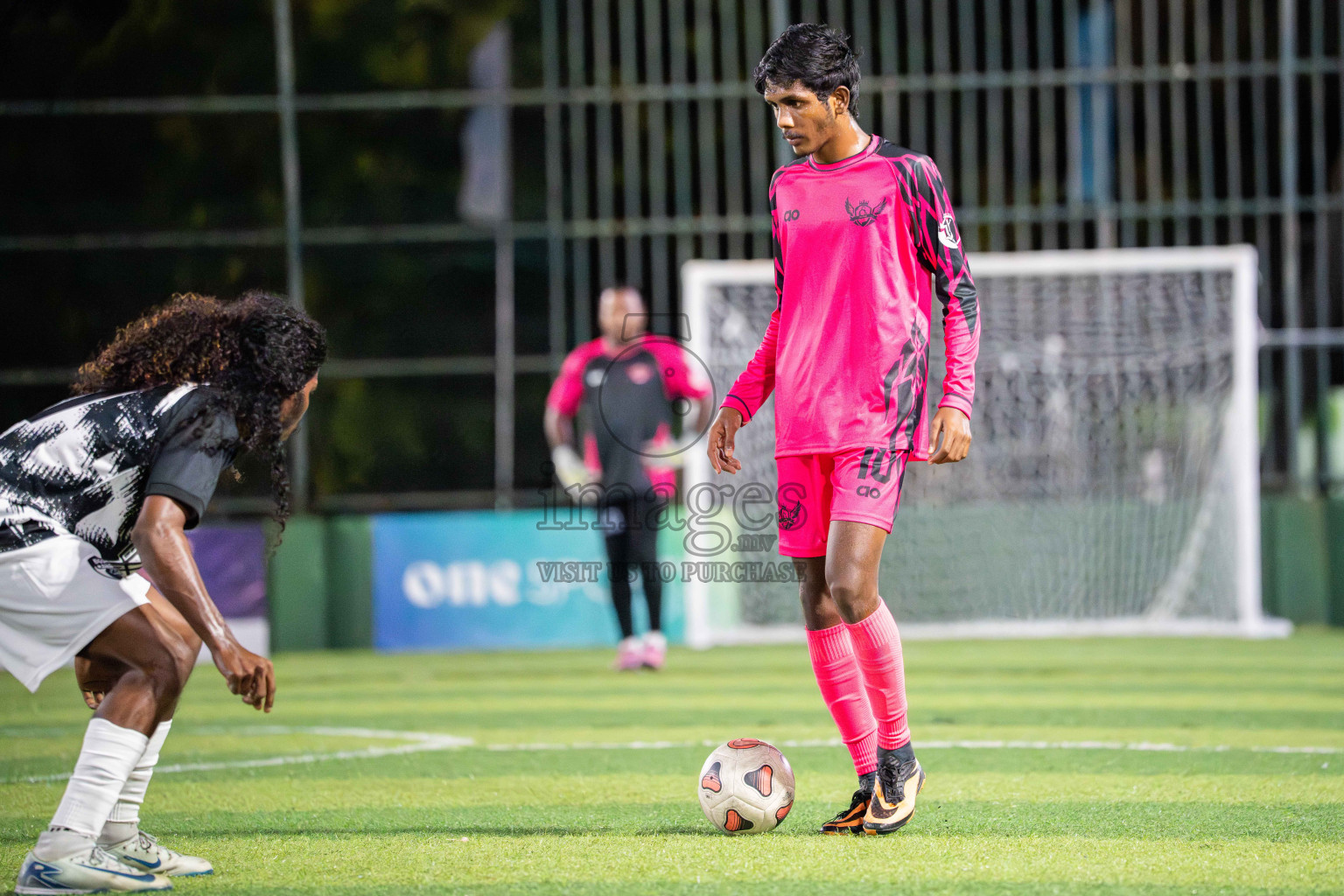 BG SC VS Goalhians in Day 3 - Fonadhoo Youth Futsal Challenge 2025 held in Fonadhoo Futsal Stadium, L. Fonadhoo, Maldives on Tuesdat, 28th October 2025 Photos: Arif Rasheed / images.mv