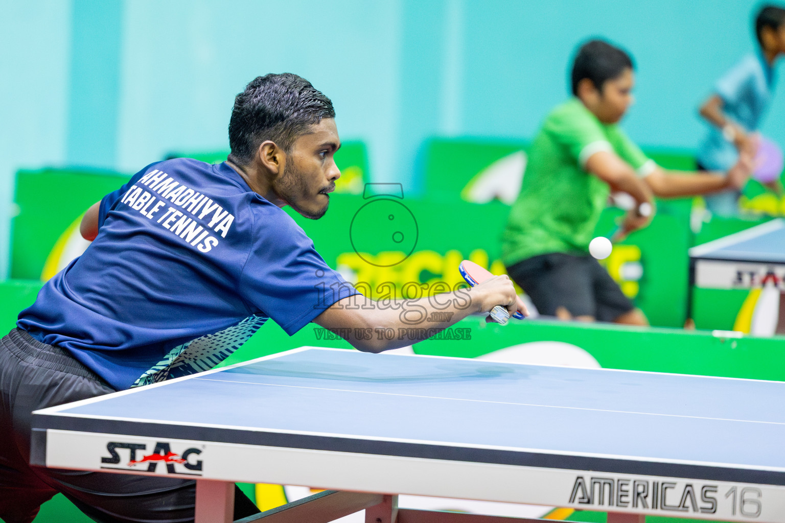Day 5 of Interschool Table Tennis Tournament 2025 held at Male' TT Hall, Male', Maldives on Monday, 19th May 2025.
Photos By: Ismail Thoriq / images.mv