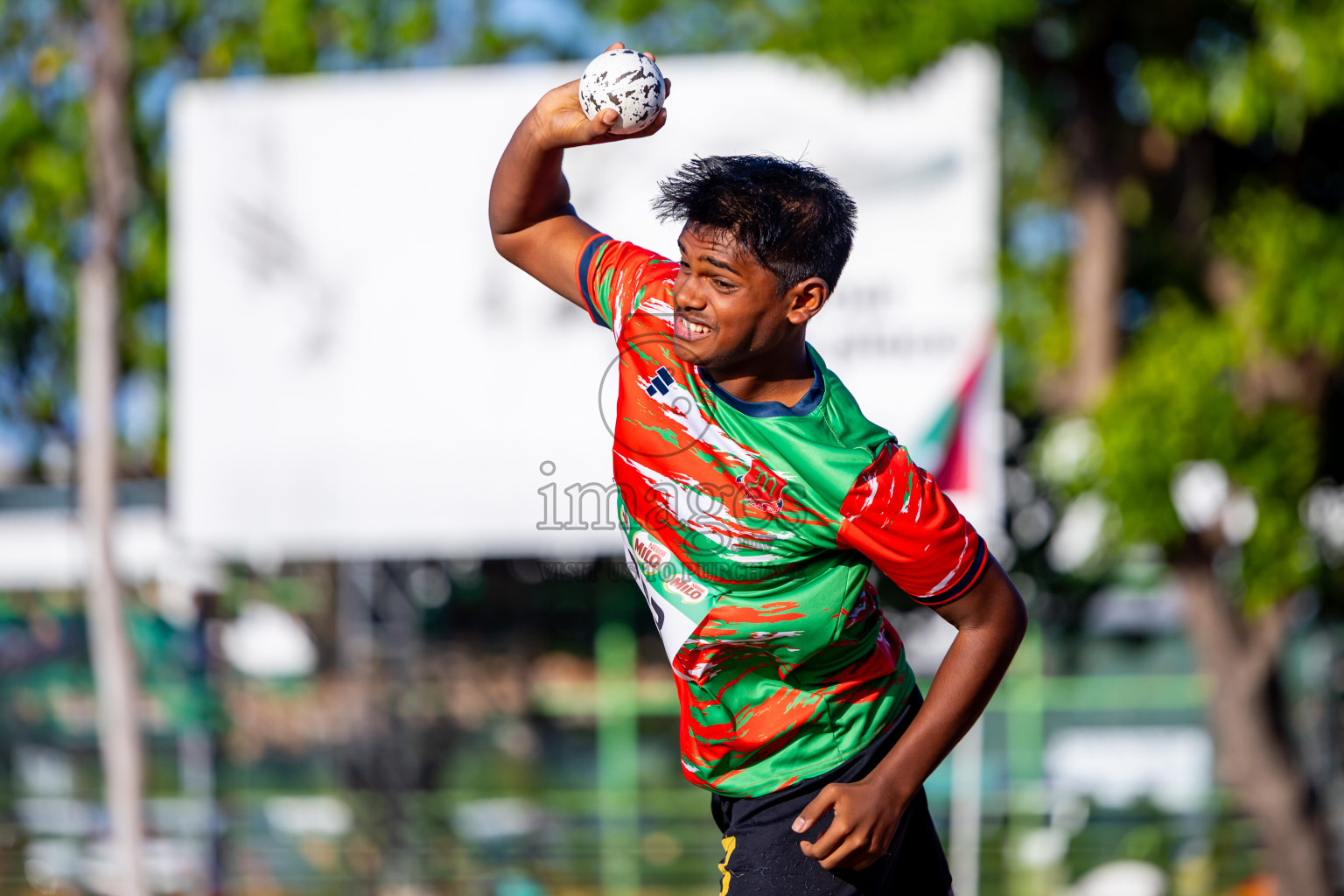 Day 1 of Inter-school Athletics Championship 2025 held in Ekuveni Synthetic Track, Male', Maldives on Monday, 06th October 2025. Photos by: Nausham Waheed / Images.mv
