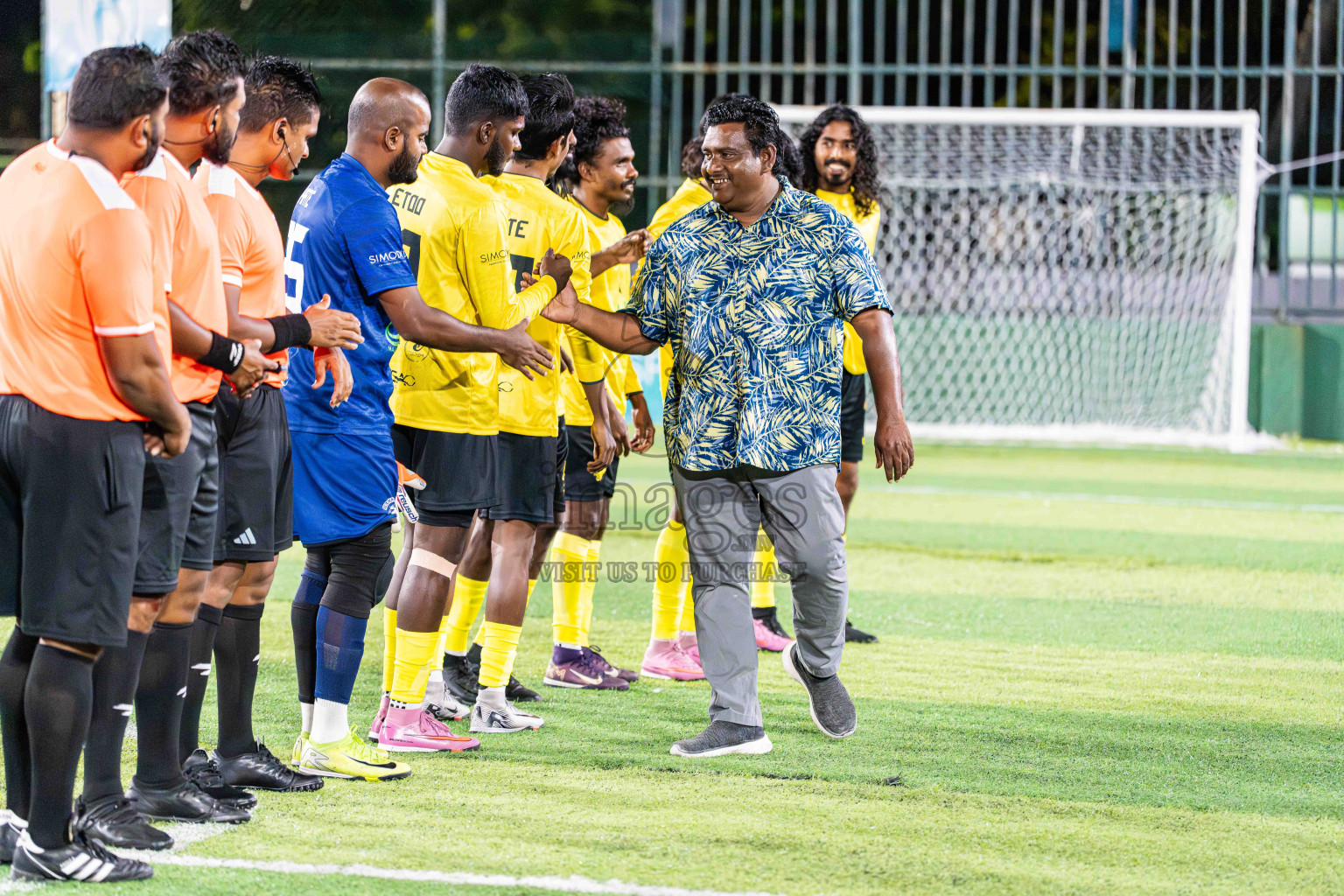 Kanmathi SC VS BEST in Day 4 - Fonadhoo Youth Futsal Challenge 2025 held in Fonadhoo Futsal Stadium, L. Fonadhoo, Maldives on Wednesday, 29th October 2025 Photos: Arif Rasheed / images.mv
