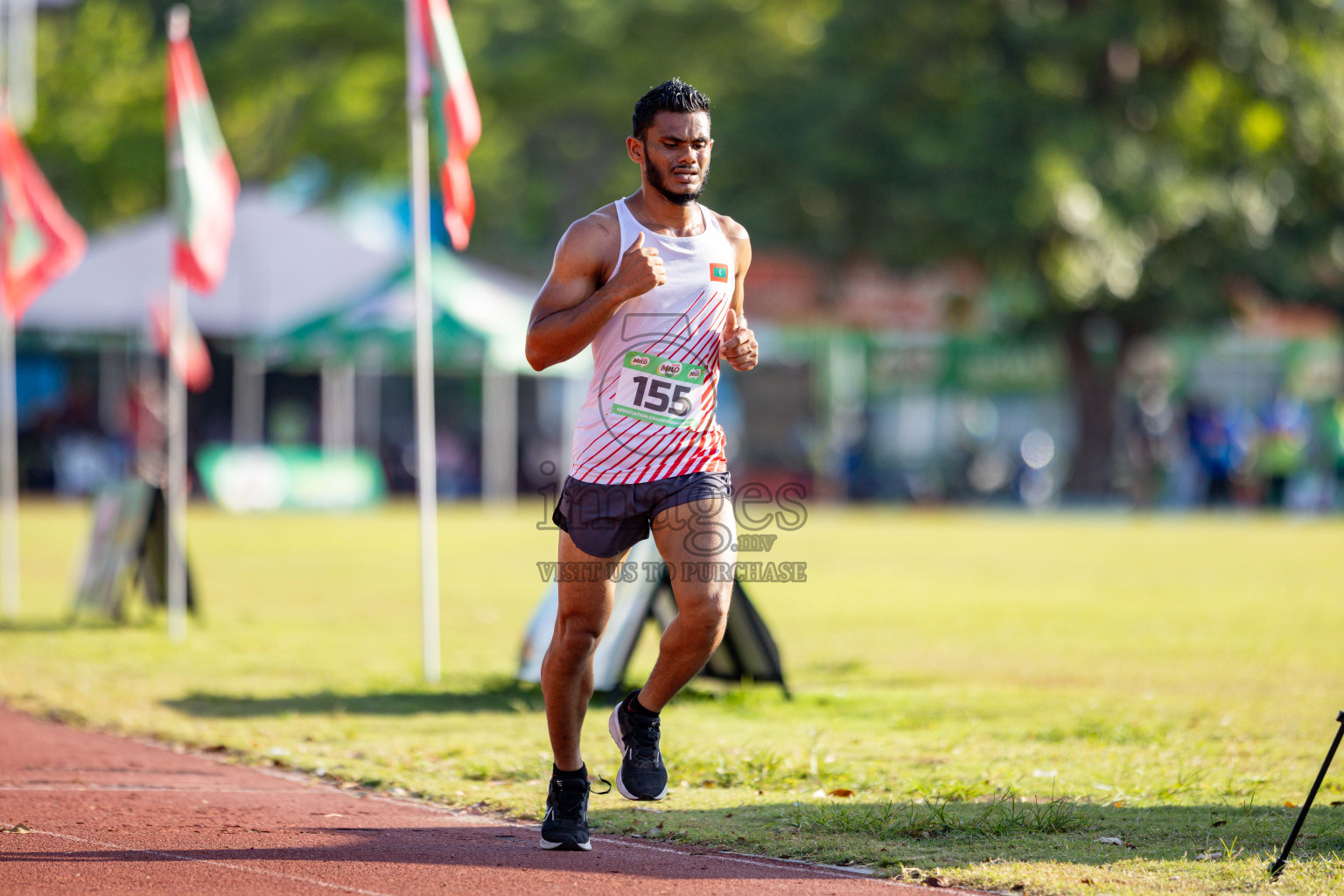 Day 2 of 12th Milo Association Championships was held in Ekuveni Track at Male', Maldives on Friday, 25th April 2025. 
Photos: Hassan Simah / images.mv