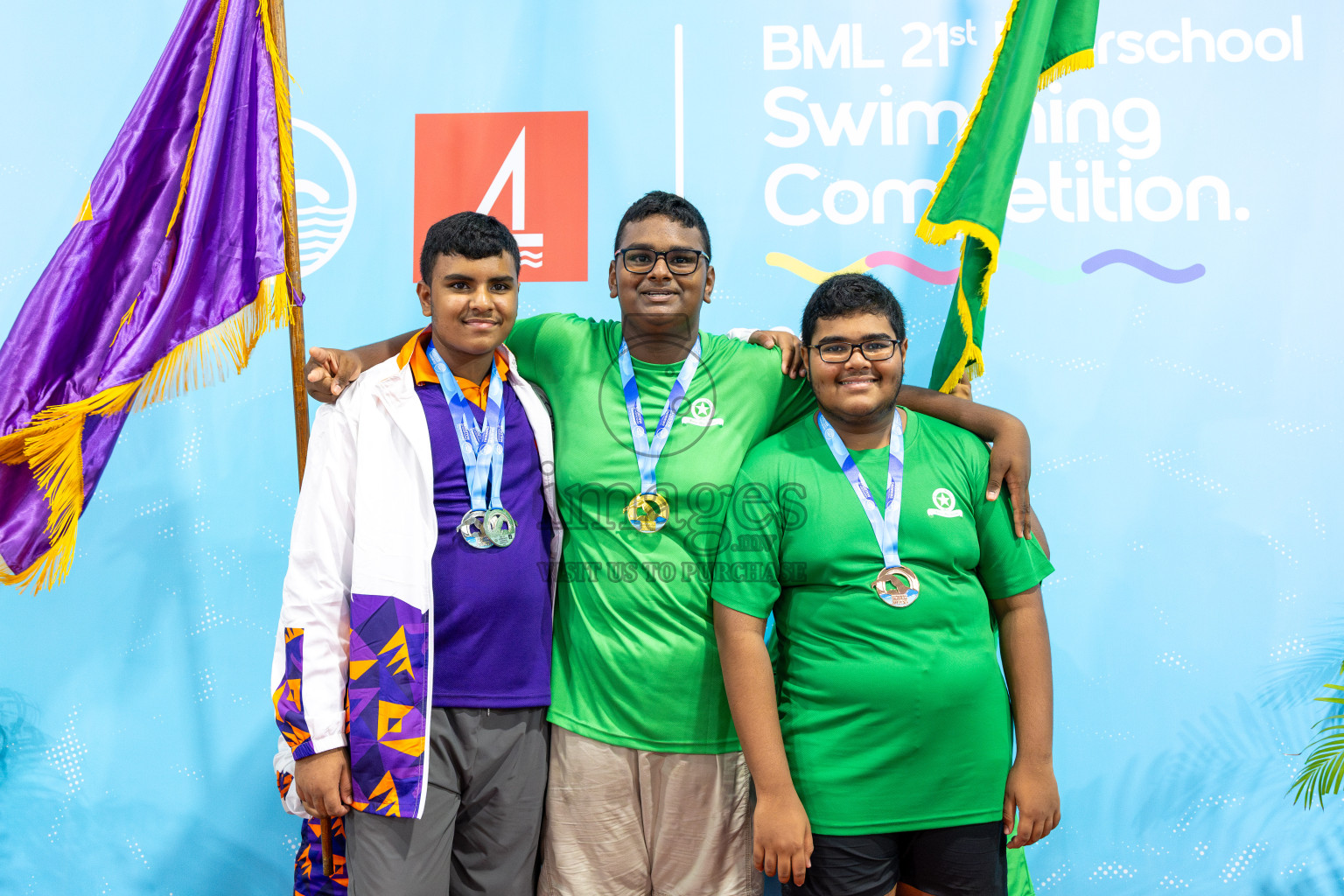 Day 6 of BML 21st Interschool Swimming Competition 2025 was held in Hulhumale' Swimming Pool, Hulhumale', Maldives on Thursday, 16th October 2025.
Photos: Ismail Thoriq / images.mv