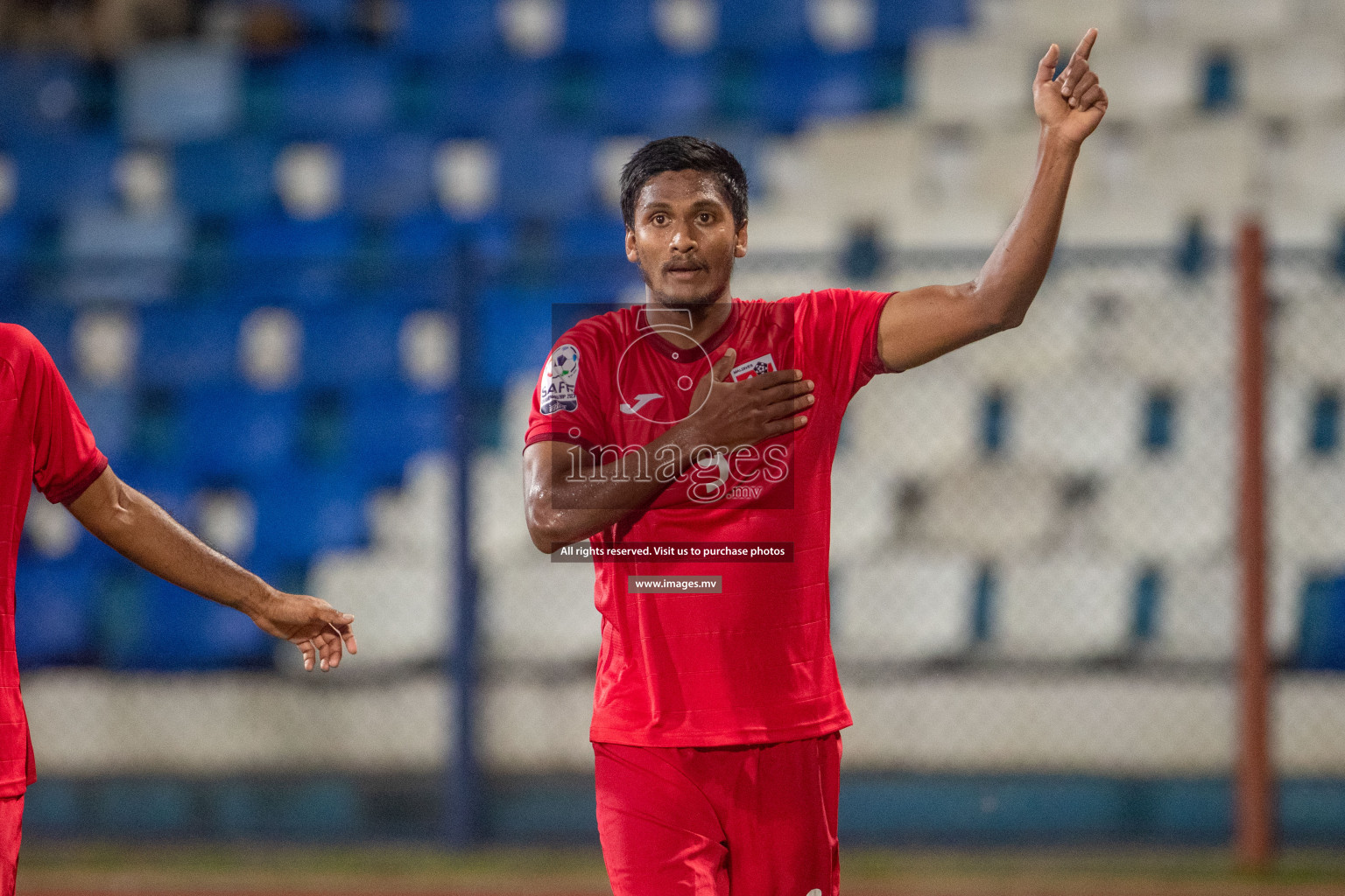 Maldives vs Bhutan in SAFF Championship 2023 held in Sree Kanteerava Stadium, Bengaluru, India, on Wednesday, 22nd June 2023. Photos: Nausham Waheed / images.mv