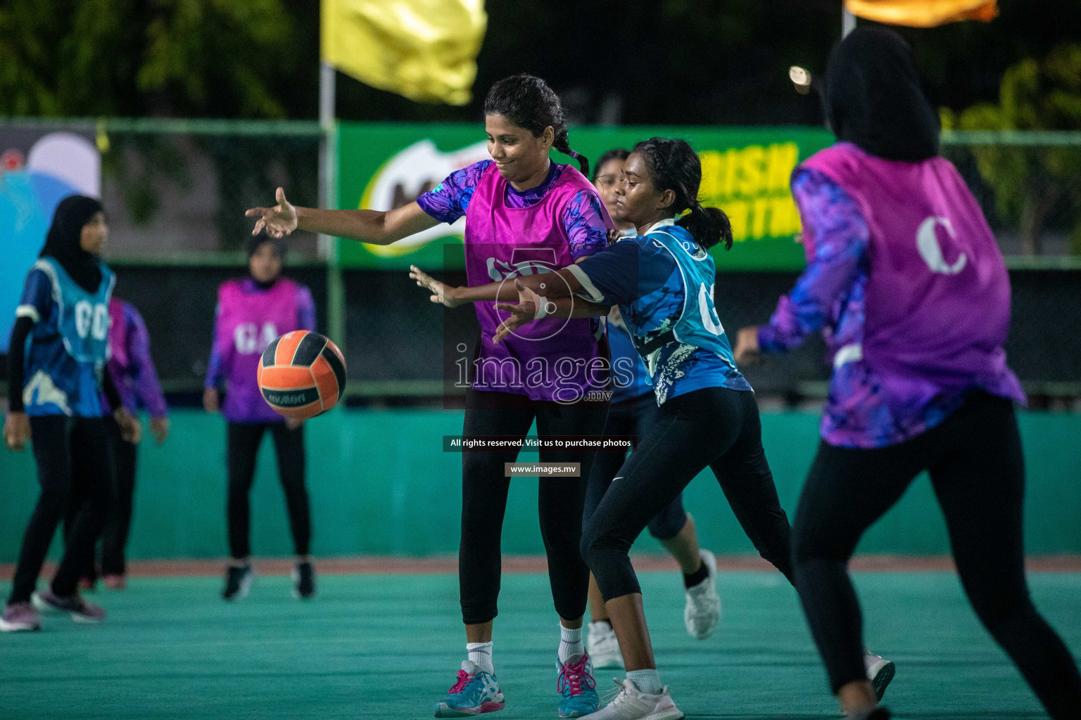 Day 4 of 20th Milo National Netball Tournament 2023, held in Synthetic Netball Court, Male', Maldives on 2nd  June 2023 Photos: Nausham Waheed/ Images.mv