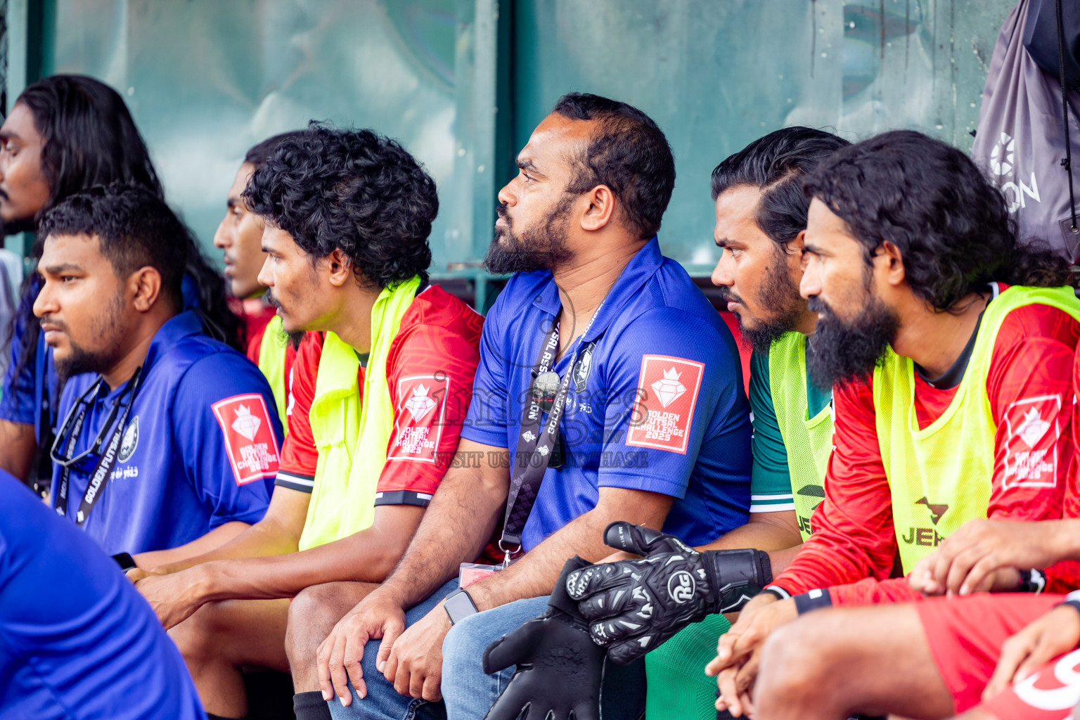 GDh Madaveli vs GDh Faresmaathodaa in Day 12 of Golden Futsal Challenge 2025 was held on Thursday, 16th January 2025, in Hulhumale', Maldives Photos: Nausham Waheed  / images.mv