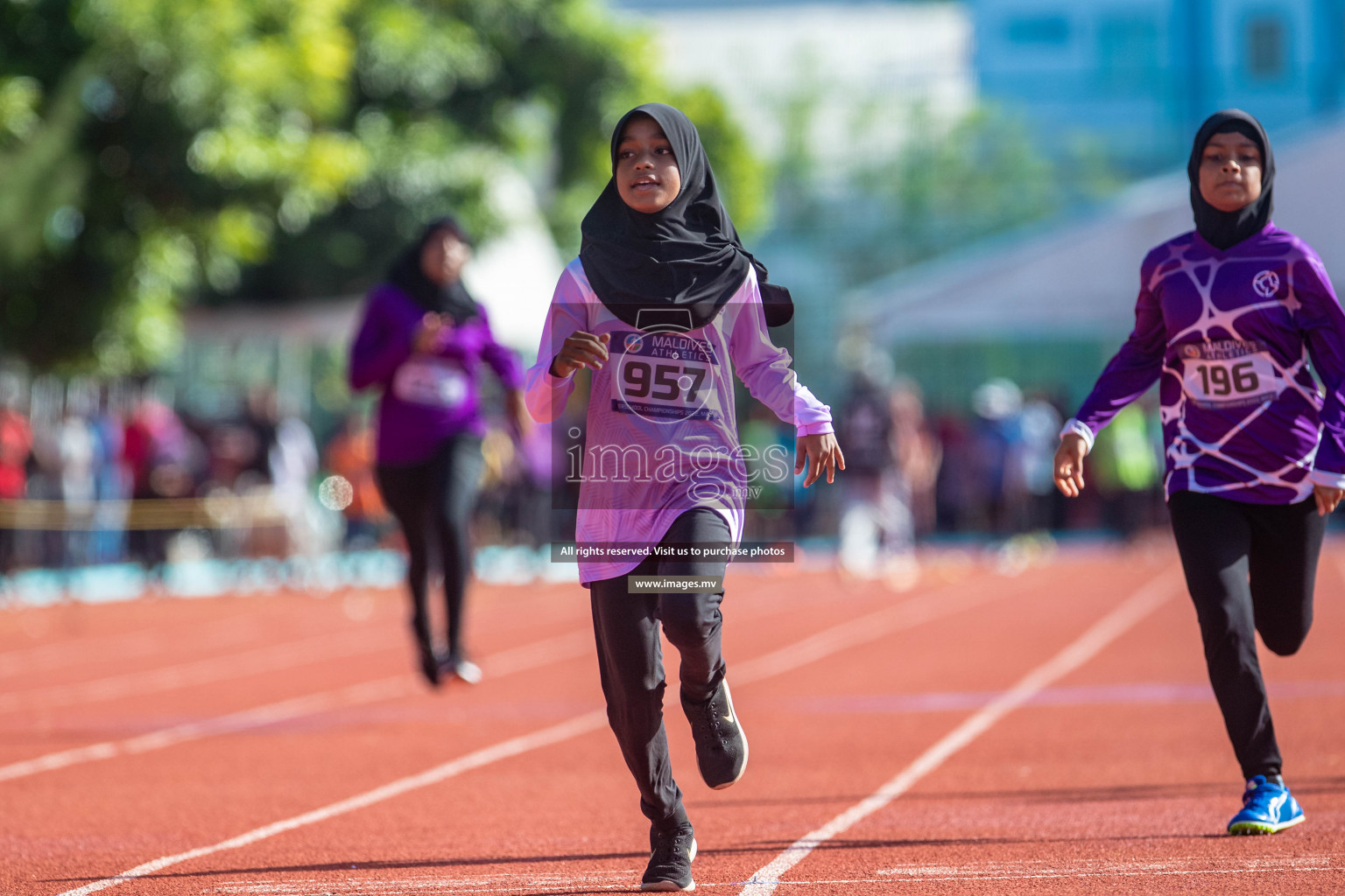 Day 1 of Inter-School Athletics Championship held in Male', Maldives on 22nd May 2022. Photos by: Maanish / images.mv