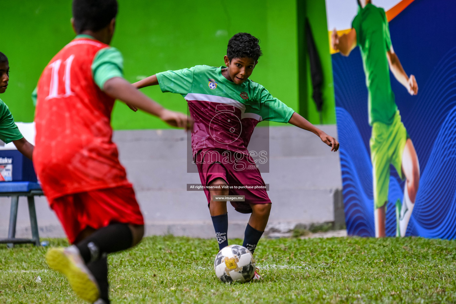 Day 3 of Milo Kids Football Fiesta 2022 was held in Male', Maldives on 21st October 2022. Photos: Nausham Waheed/ images.mv