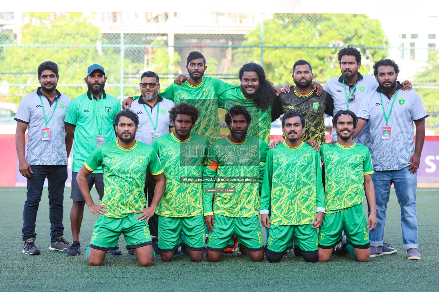 Team Allied vs Gas Club in Club Maldives Cup 2023 held in Hulhumale, Maldives, on Saturday, 22nd July 2023. Photos: Nausham Waheed / images.mv