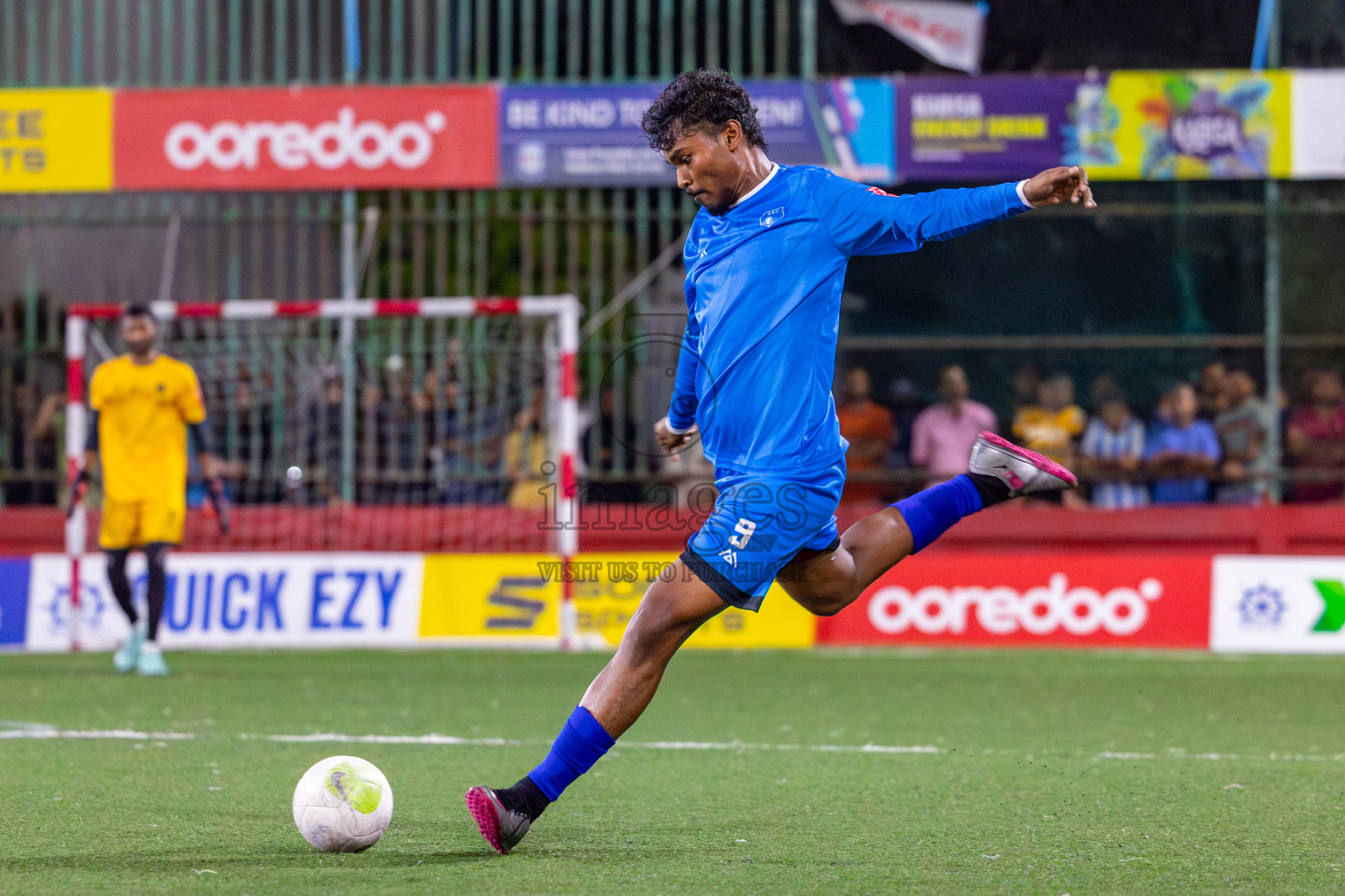 R Alifushi vs Sh Kanditheemu on Day 33 of Golden Futsal Challenge 2024, held on Sunday, 18th February 2024, in Hulhumale', Maldives Photos: Mohamed Mahfooz Moosa / images.mv