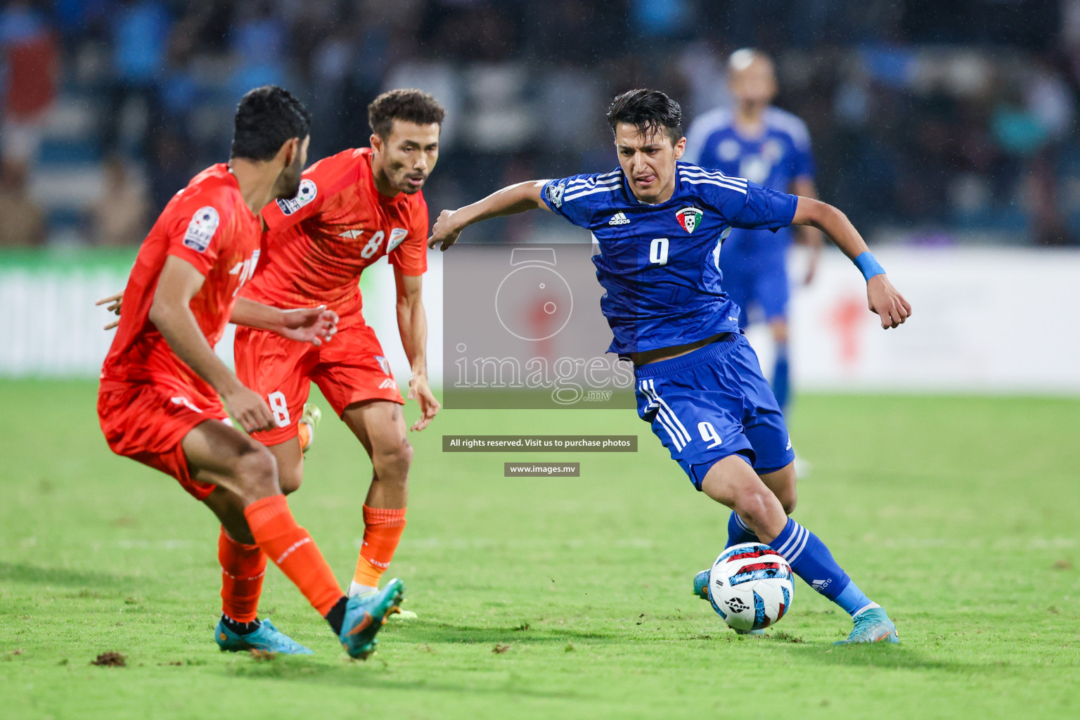 Kuwait vs India in the Final of SAFF Championship 2023 held in Sree Kanteerava Stadium, Bengaluru, India, on Tuesday, 4th July 2023. Photos: Nausham Waheed / images.mv