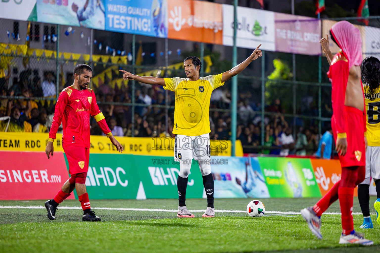 RRC vs Maldivian in Club Maldives Cup 2024 held in Rehendi Futsal Ground, Hulhumale', Maldives on Tuesday, 25th September 2024. Photos: Nausham Waheed/ images.mv