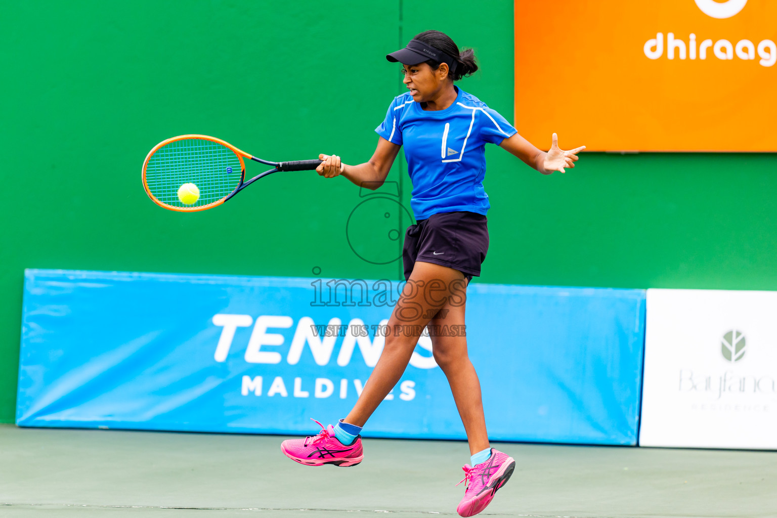 Day 1 of ATF Maldives Junior Open Tennis was held in Male' Tennis Court, Male', Maldives on Monday, 9th December 2024. Photos: Nausham Waheed / images.mv