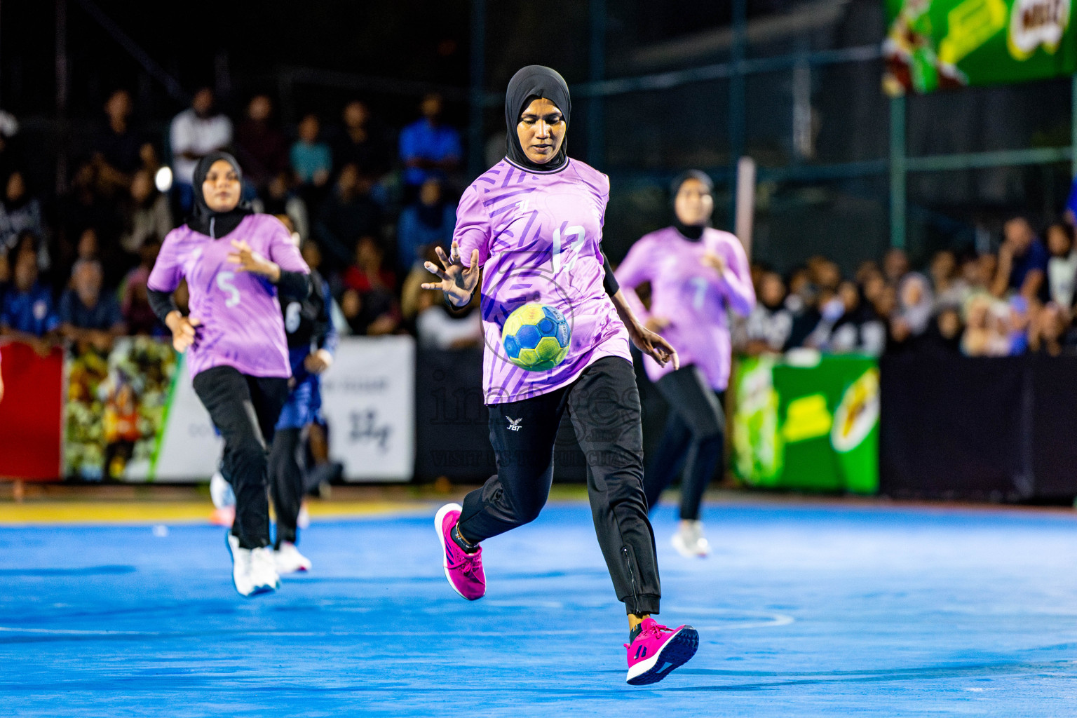 2nd Division Final of 8th Inter-Office/Company Handball Tournament 2024, held in Handball ground, Male', Maldives on Tuesday, 17th September 2024 Photos: Nausham Waheed/ Images.mv