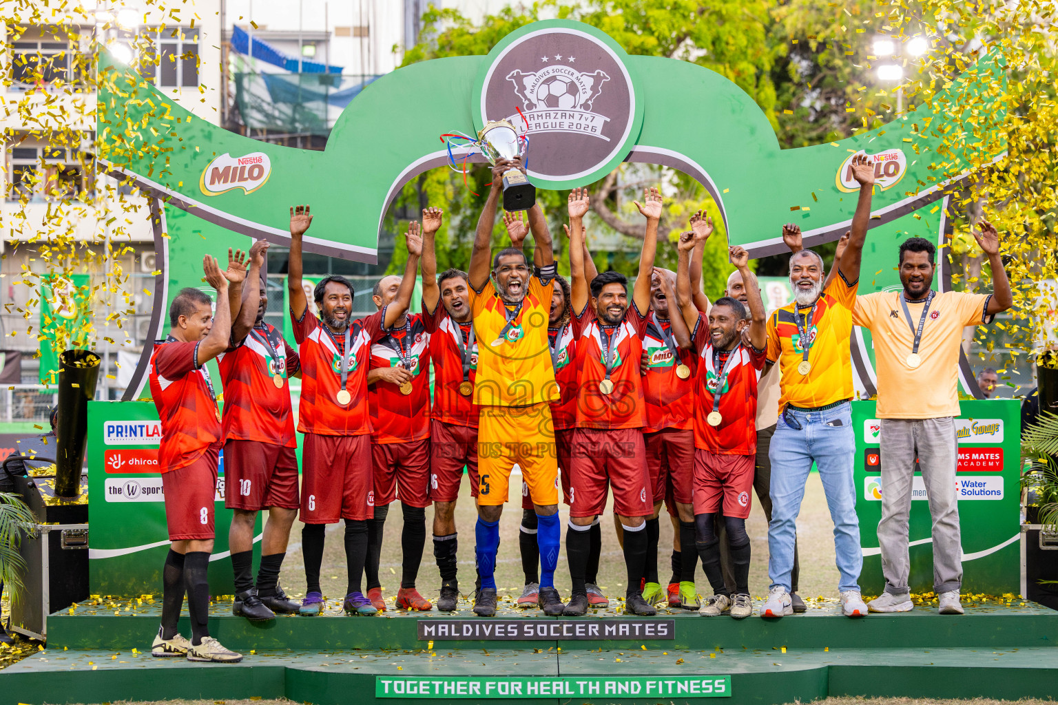 Finals of Ramazan 7v7 League 2026 was held in Henveyru Football Ground on Wednesday, 18th March 2026, in Male', Maldives
Photos: Ismail Thoriq / images.mv