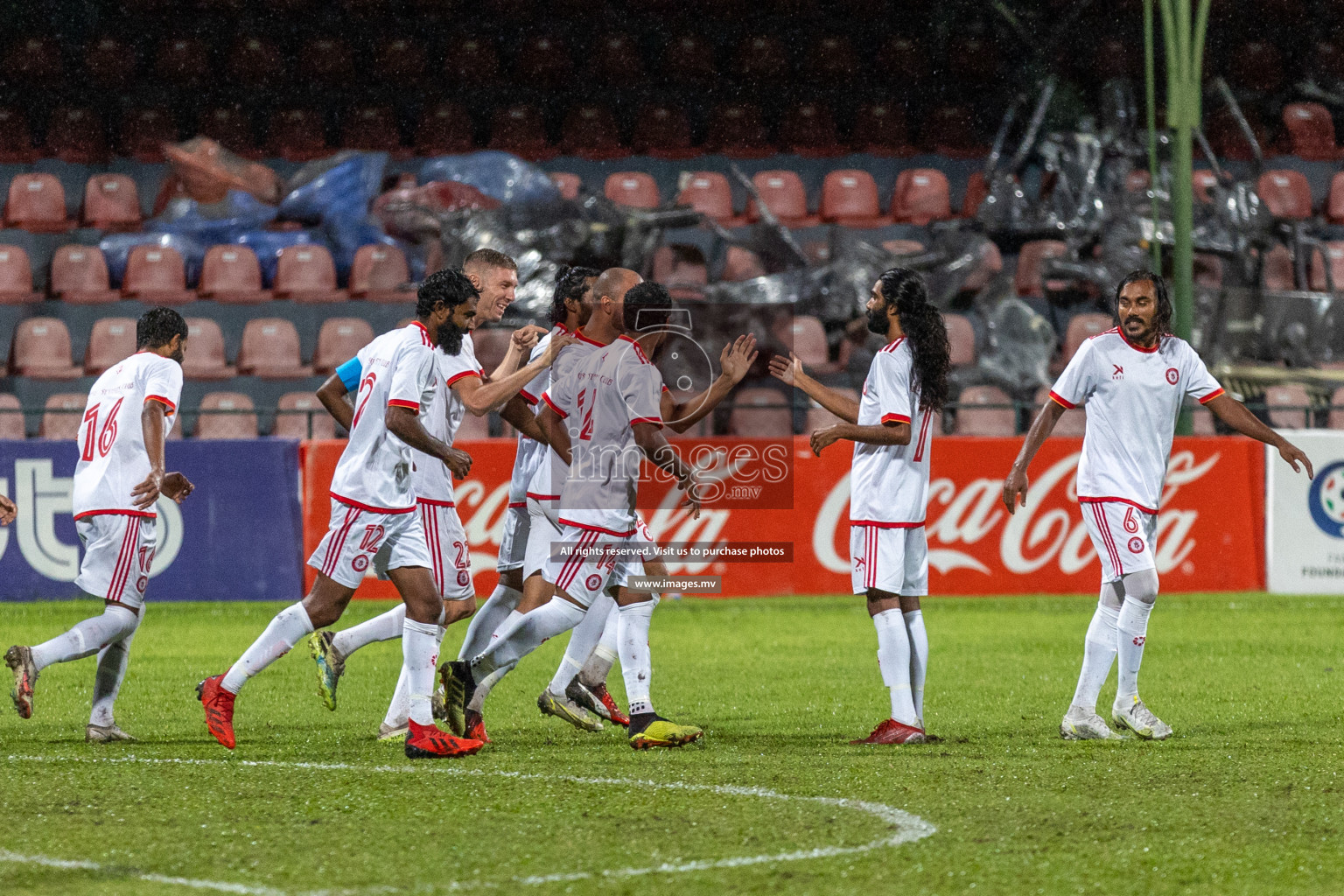 JJ Sports Club vs Buru Sports Club in the 2nd Division 2022 on 18th July 2022, held in National Football Stadium, Male', Maldives Photos: Hassan Simah / Images.mv