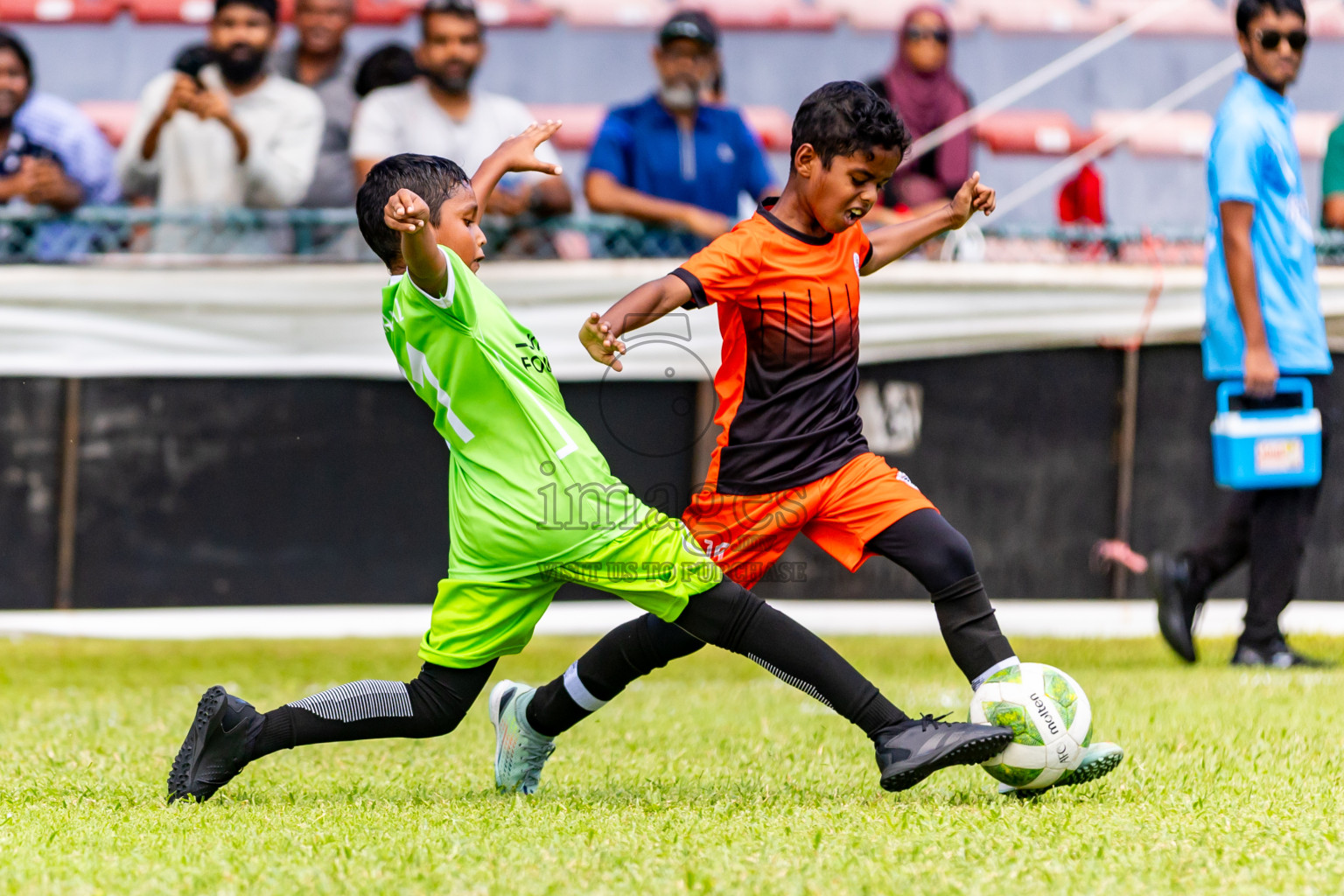 Day 1 of Under 10 MILO Academy Championship 2024 was held at National Stadium in Male', Maldives on Friday, 26th April 2024. Photos: Nausham Waheed / images.mv