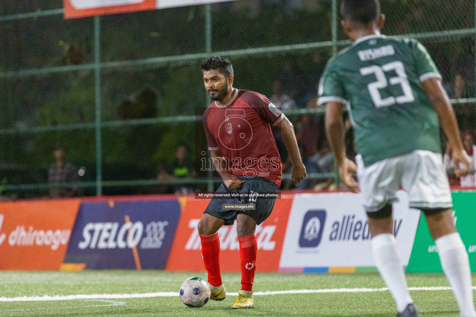 President's Office SC vs Club 220 in Club Maldives Cup Classic 2023 held in Hulhumale, Maldives, on Monday, 24th July 2023. Photos: Ismail Thoriq / images.mv