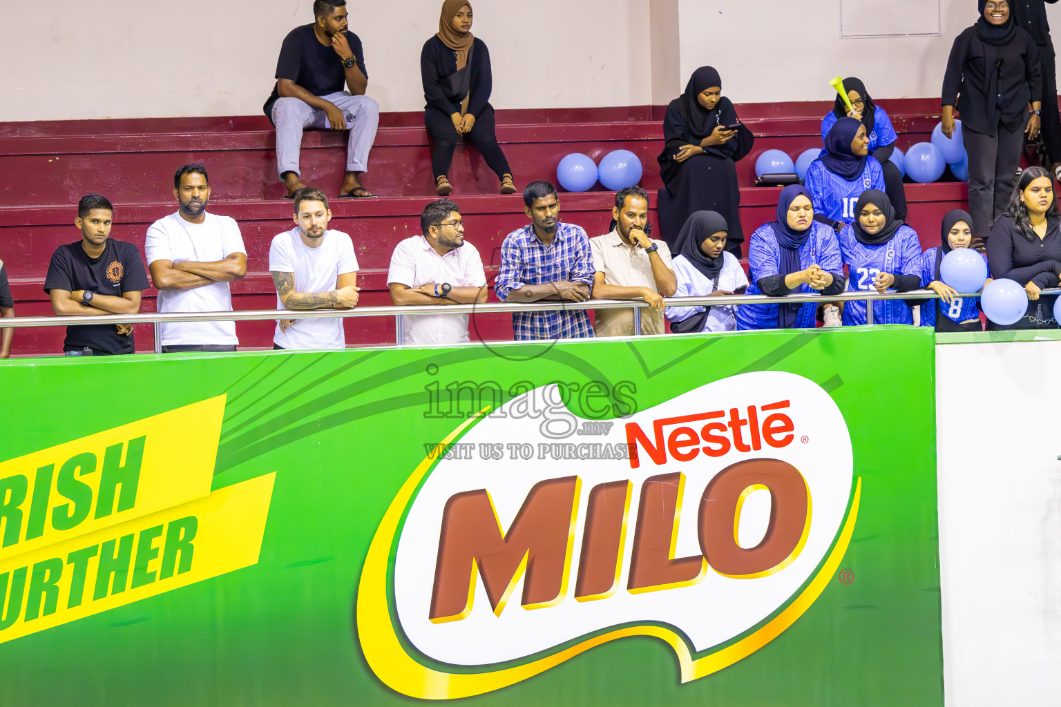 Club WAMCO vs Police Club in the final of National Volleyball Championship 2024 (women's division) was held in Social Center Indoor Hall on Thursday, 24th October 2024. 
Photos: Ismail Thoriq / images.mv