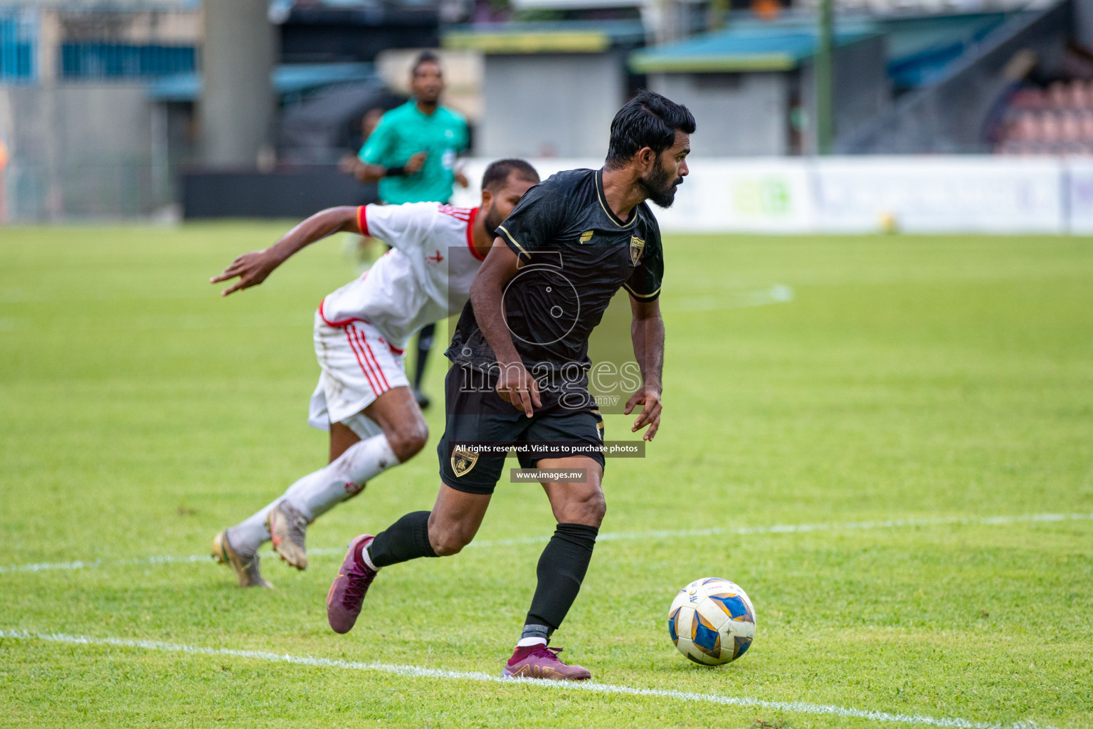 President's Cup 2023 Semi Final - Club eagles vs Buru sports, held in National Football Stadium, Male', Maldives Photos: Nausham/ Images.mv