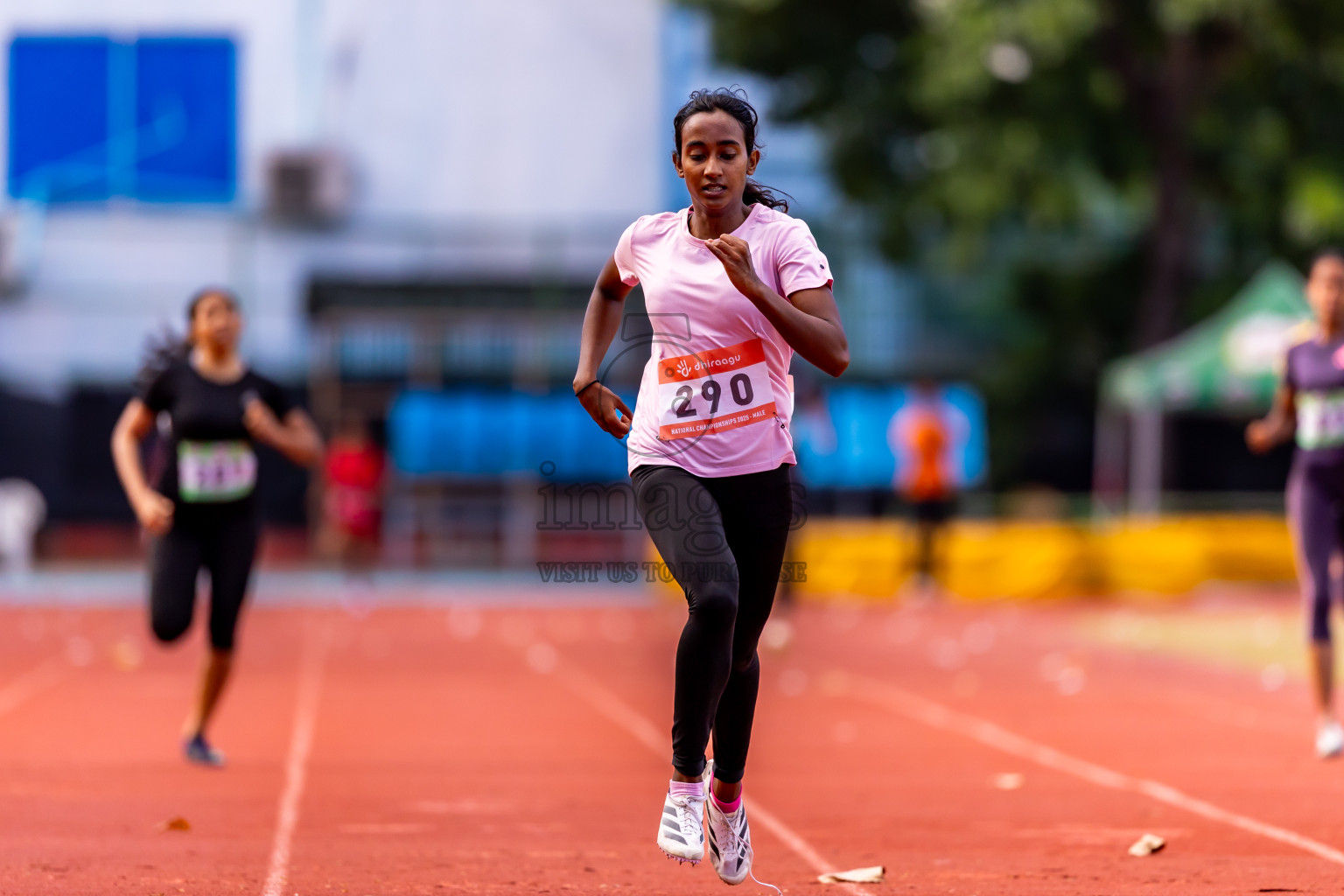 Day 3 of National Athletics Championship 2025 was held at Ekuveni Running Ground in Male', Maldives on Saturday, 16th August 2025. Photos: Nausham Waheed / images.mv
