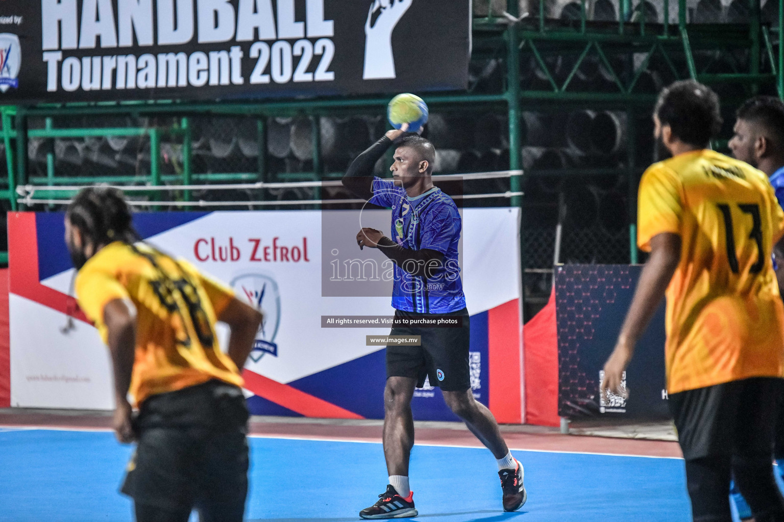 Day 10 of Milo 6th Inter Office Handball Tournament 2022 - Photos by Nausham Waheed