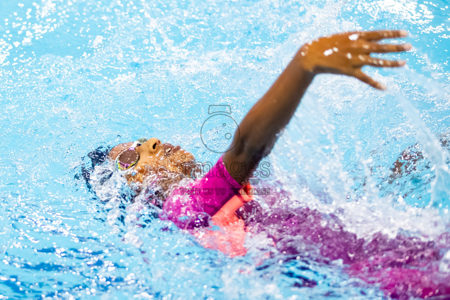 Day 3 of BML 6th National Kids Swimming Kids Festival 2025 held in Hulhumale', Maldives on Wednesday, 5th November 2024. 

Photos: Hassan Simah / images.mv