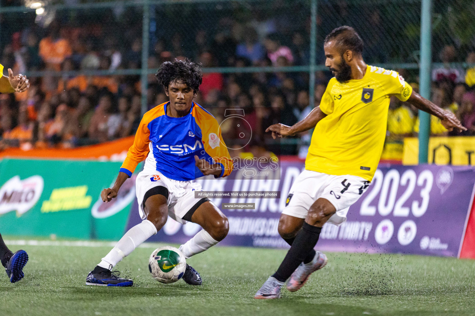 RRC vs Team FSM in Semi Final of Club Maldives Cup 2023 held in Hulhumale, Maldives, on Wednesday, 16th August 2023 Photos: Nausham Waheed / images.mv