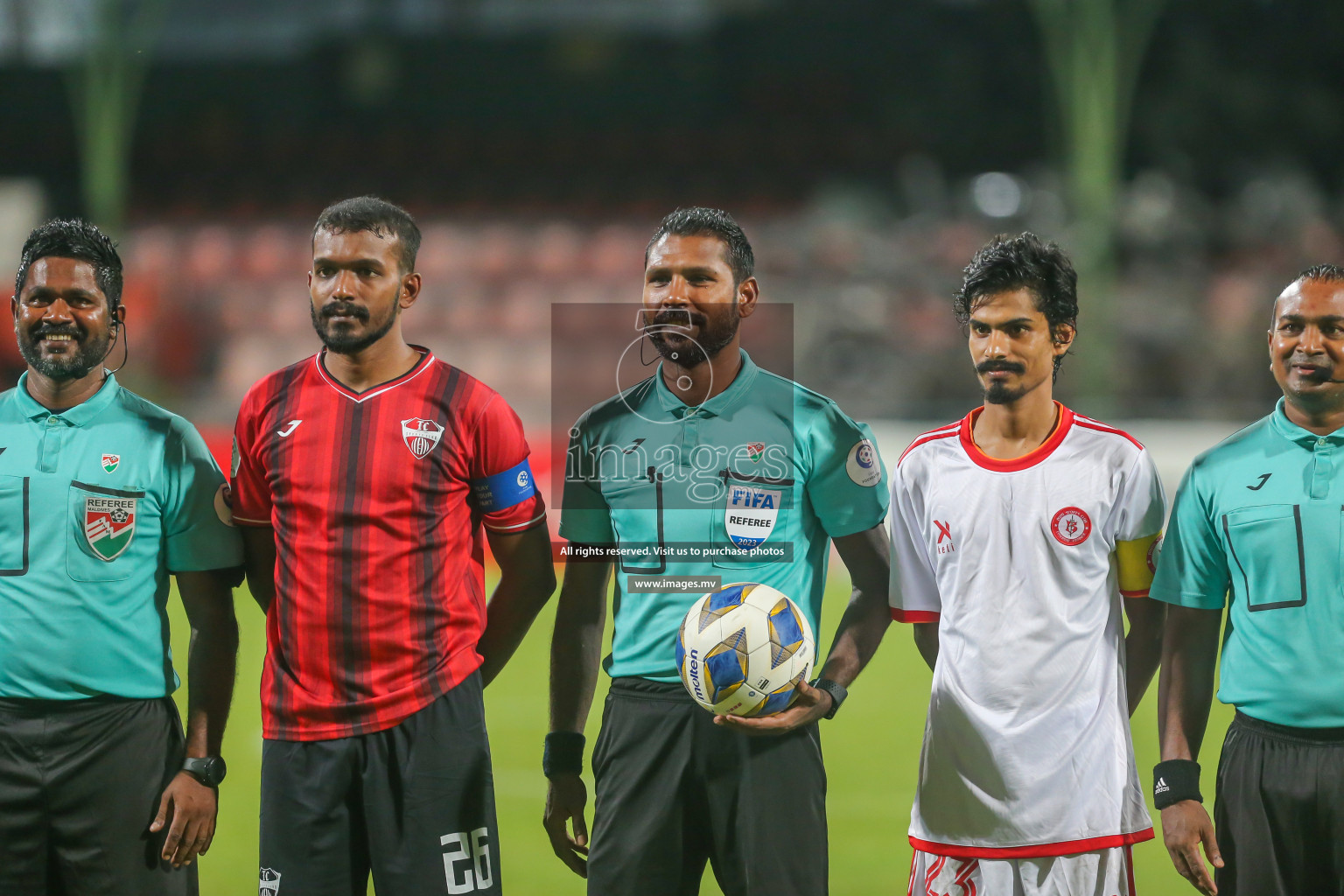 President's Cup 2023 - TC Sports Club vs Buru Sports Club, held in National Football Stadium, Male', Maldives  Photos: Mohamed Mahfooz Moosa/ Images.mv