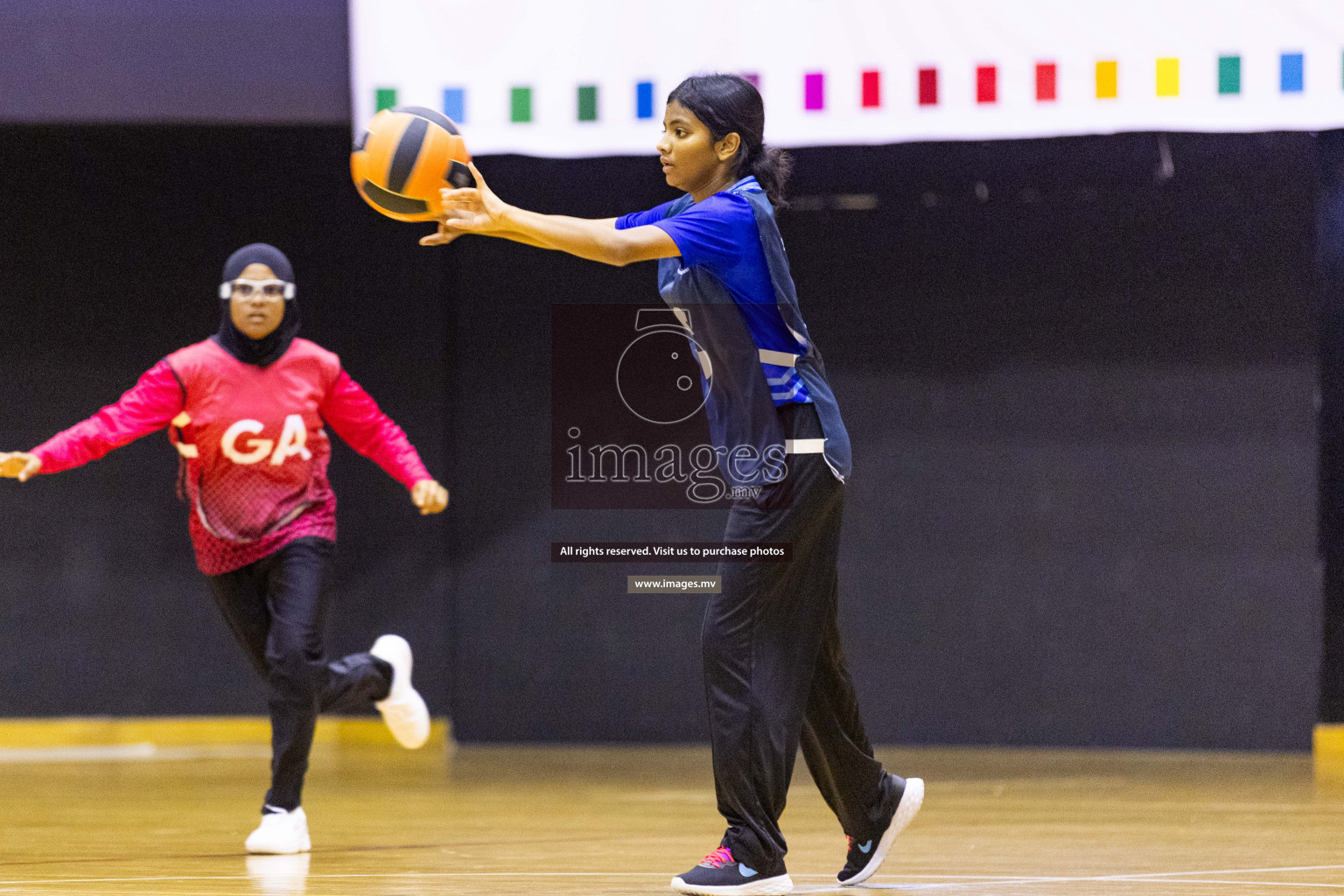 Day5 of 24th Interschool Netball Tournament 2023 was held in Social Center, Male', Maldives on 31st October 2023. Photos: Nausham Waheed / images.mv