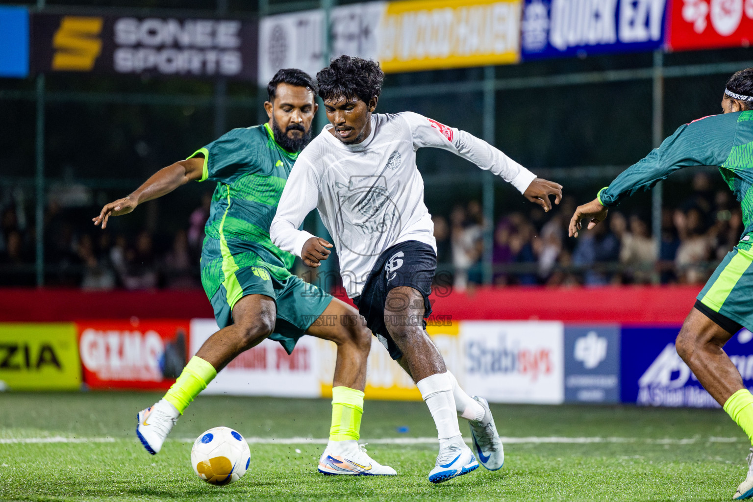 Thaa Omadhoo VS Thaa Kinbidhoo in Day 6 of Golden Futsal Challenge 2025 on Friday, 6th January 2025, in Hulhumale', Maldives Photos: Nausham Waheed / images.mv