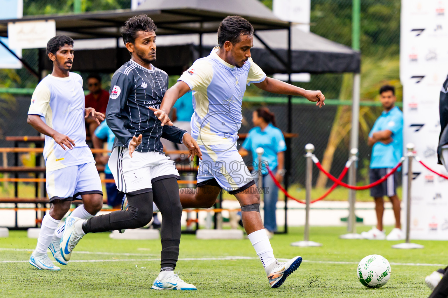 Amilla vs Anantara in Day 2 of Resort League 2025 (Baa Zone) was held on Thursday, 10th July 2025 in Avani+ Fares Maldives Resort, Baa Atoll, Maldives. Photos: Nausham Waheed / images.mv