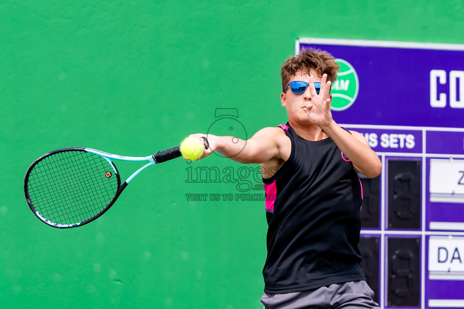 Day 4 of ATF Maldives Junior Open Tennis was held in Male' Tennis Court, Male', Maldives on Thursday, 12th December 2024. Photos: Nausham Waheed/ images.mv