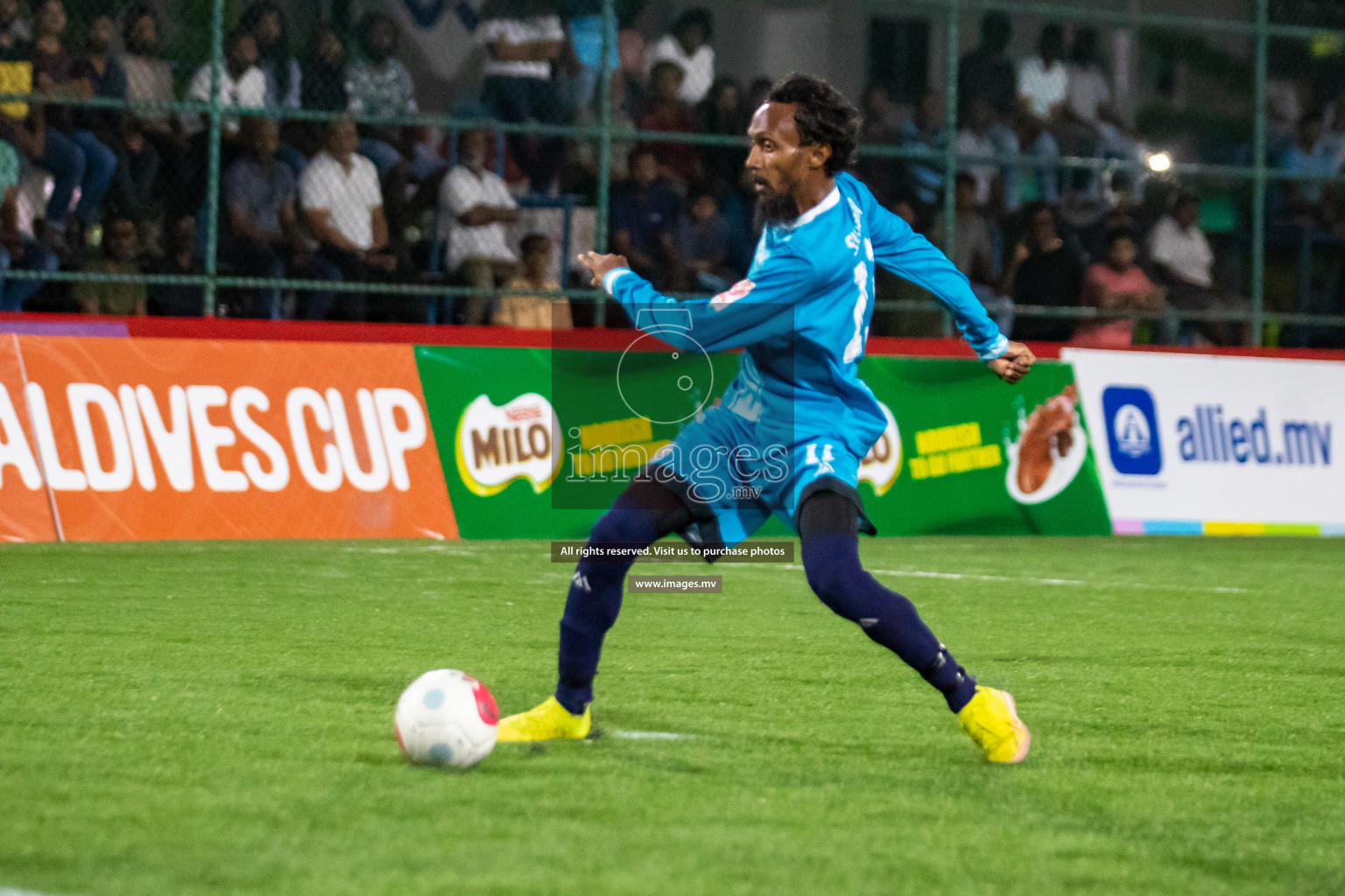 MACL vs Trade Club in Club Maldives Cup 2022 was held in Hulhumale', Maldives on Sunday, 9th October 2022. Photos: Hassan Simah / images.mv