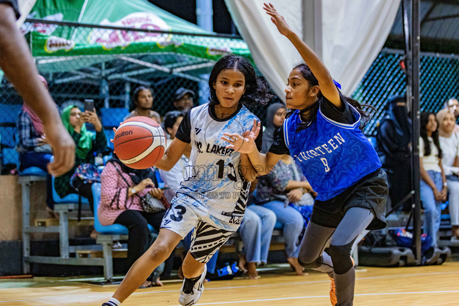 Day 3 of Milo 5 x 5 Junior Challenge 2025 - Basketball tournament held in Basketball Training Center, Male', Maldives on Saturday, 11th October 2025. Photos by: Nausham Waheed, Areef Adam / Images.mv