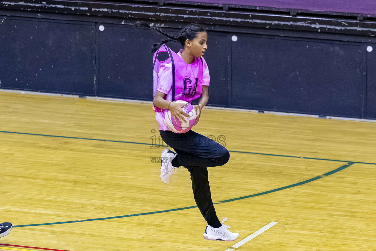 Invicto SC vs Xenith SC A in Day 3 of 24th Milo Netball Association Championship held in Social Center at Male', Maldives on Wednesday, 3rd September 2025. Photos: Mohamed MahfoozMoosa / images.mv