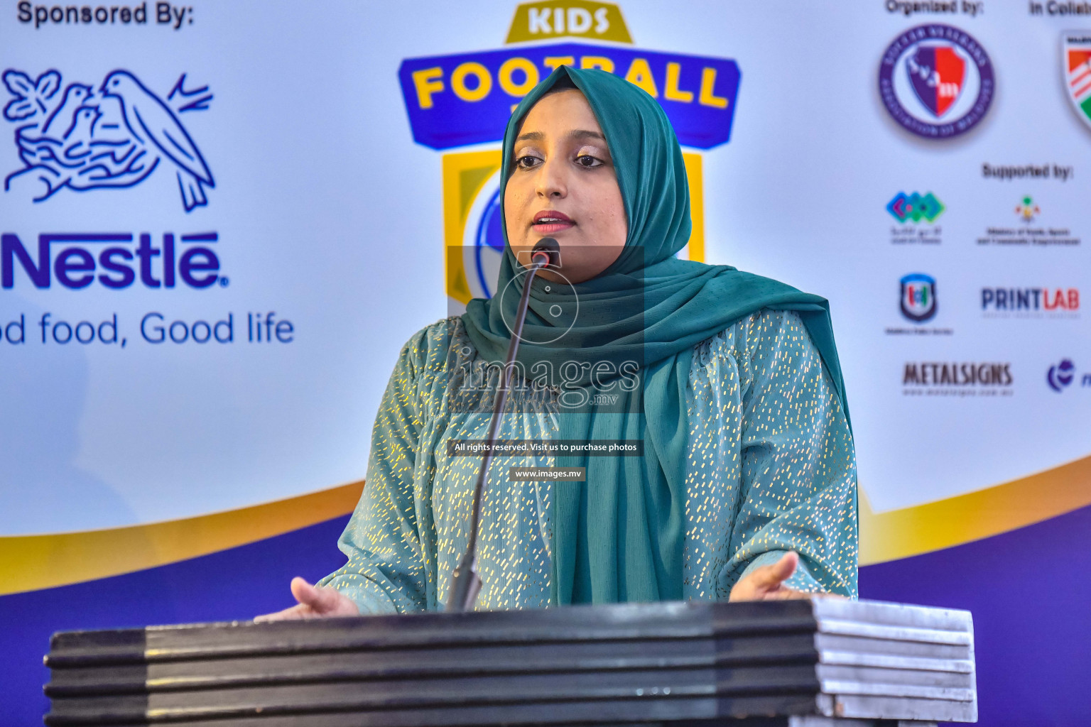 Milo Kids Football Fiesta 2022 Meeting was held in dharubaaruge', Maldives on Sunday, 16th October 2022. Photos: Nausham Waheed/ images.mv