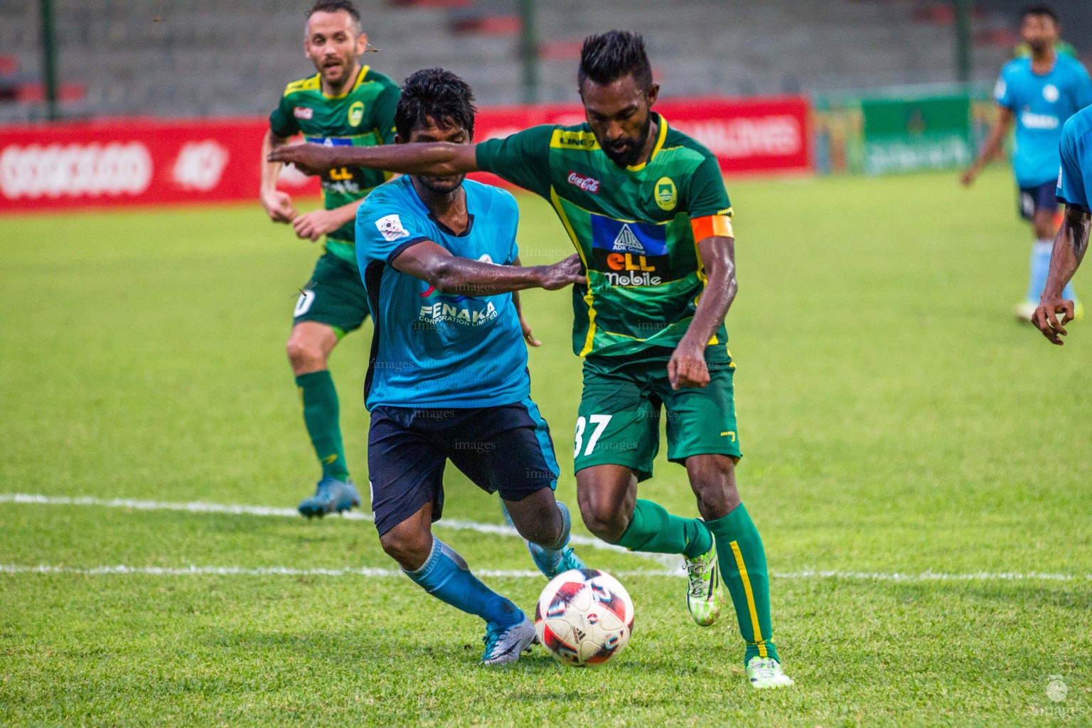Ooredoo dhivehi premiere league  2017 Maziyaa  SRC Vs Milandhoo FT  in Male , Maldives. Saturday, November  . 4, 2017. ( Images.mv Photo : Abdulla Abeedh )