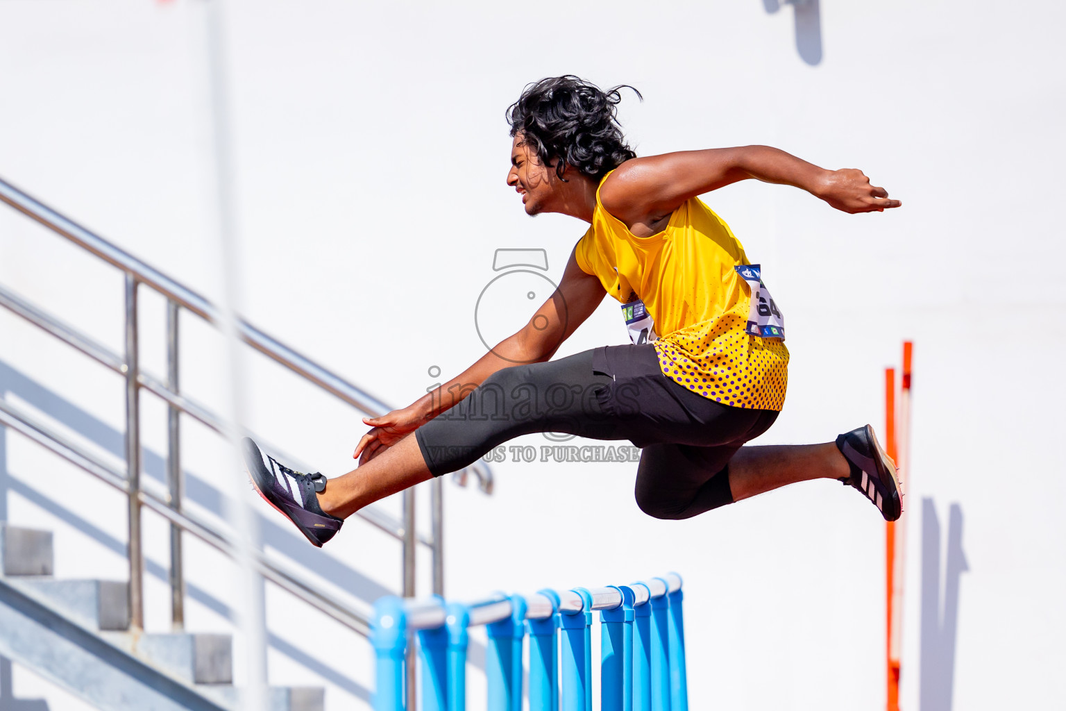 Day 4 of MWSC Interschool Athletics Championships 2024 held in Hulhumale Running Track, Hulhumale, Maldives on Tuesday, 12th November 2024. Photos by: Nausham Waheed / Images.mv