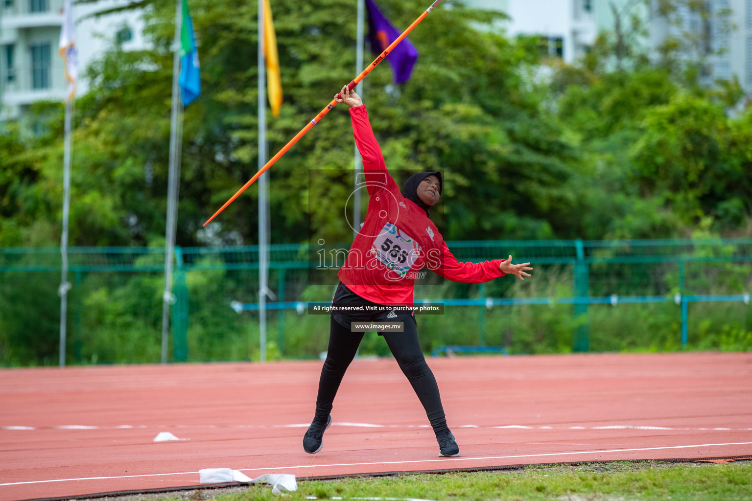 Day three of Inter School Athletics Championship 2023 was held at Hulhumale' Running Track at Hulhumale', Maldives on Tuesday, 16th May 2023. Photos: Nausham Waheed / images.mv