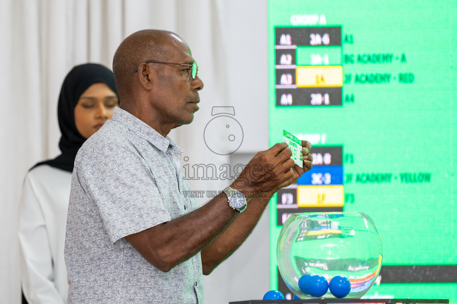 Draw Ceremony of MILO Academy Championship 2025 (U-12) was held at Manhattan Business Hotel in Male', Maldives on Monday, 28th April 2025. 
Photos: Ismail Thoriq / images.mv