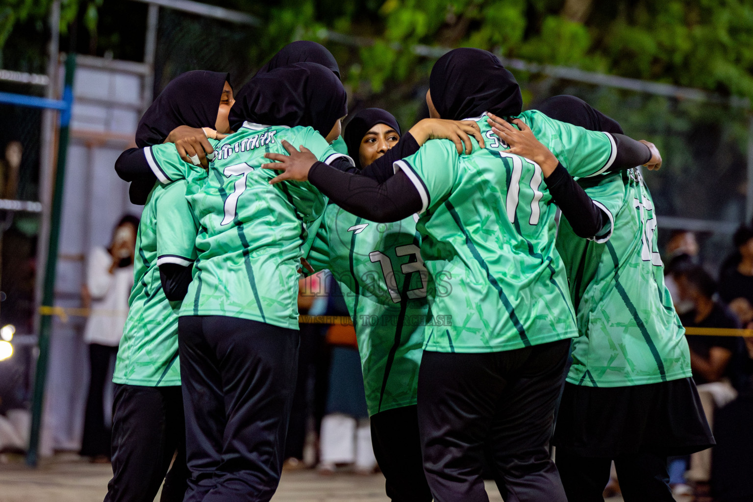 U19 Male and Atoll Girl's Finals in Day 9 of Interschool Volleyball Tournament 2024 was held in ABC Court at Male', Maldives on Saturday, 30th November 2024. Photos: Hassan Simah / images.mv