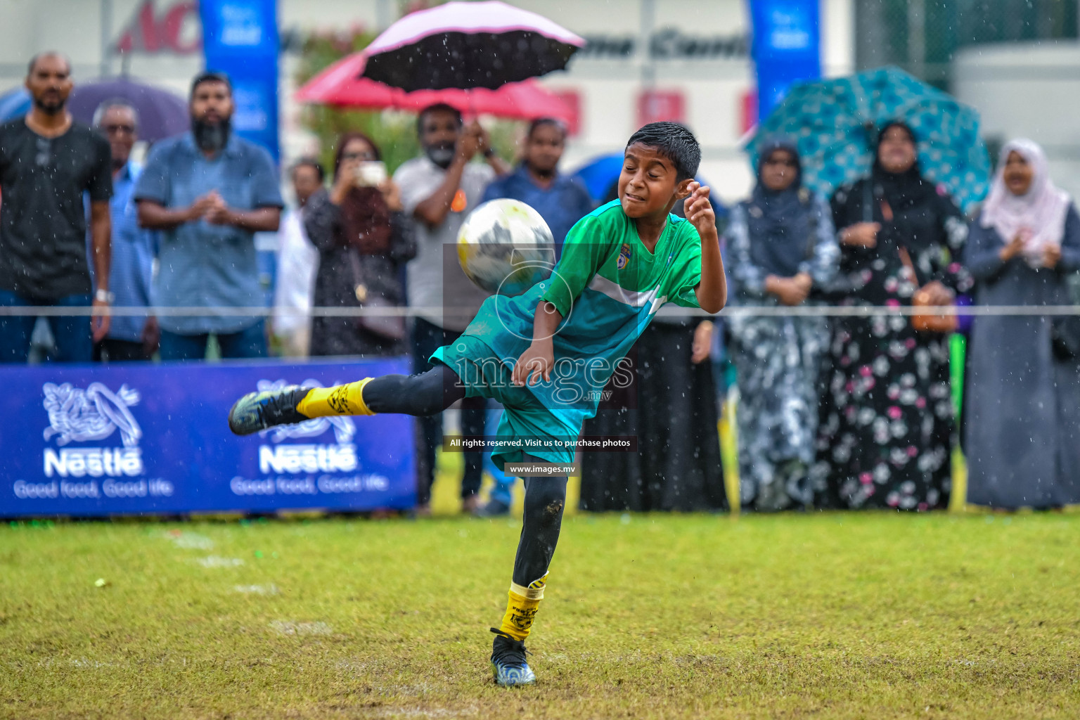 Day 4 of Milo Kids Football Fiesta 2022 was held in Male', Maldives on 22nd October 2022. Photos: Nausham Waheed/ images.mv