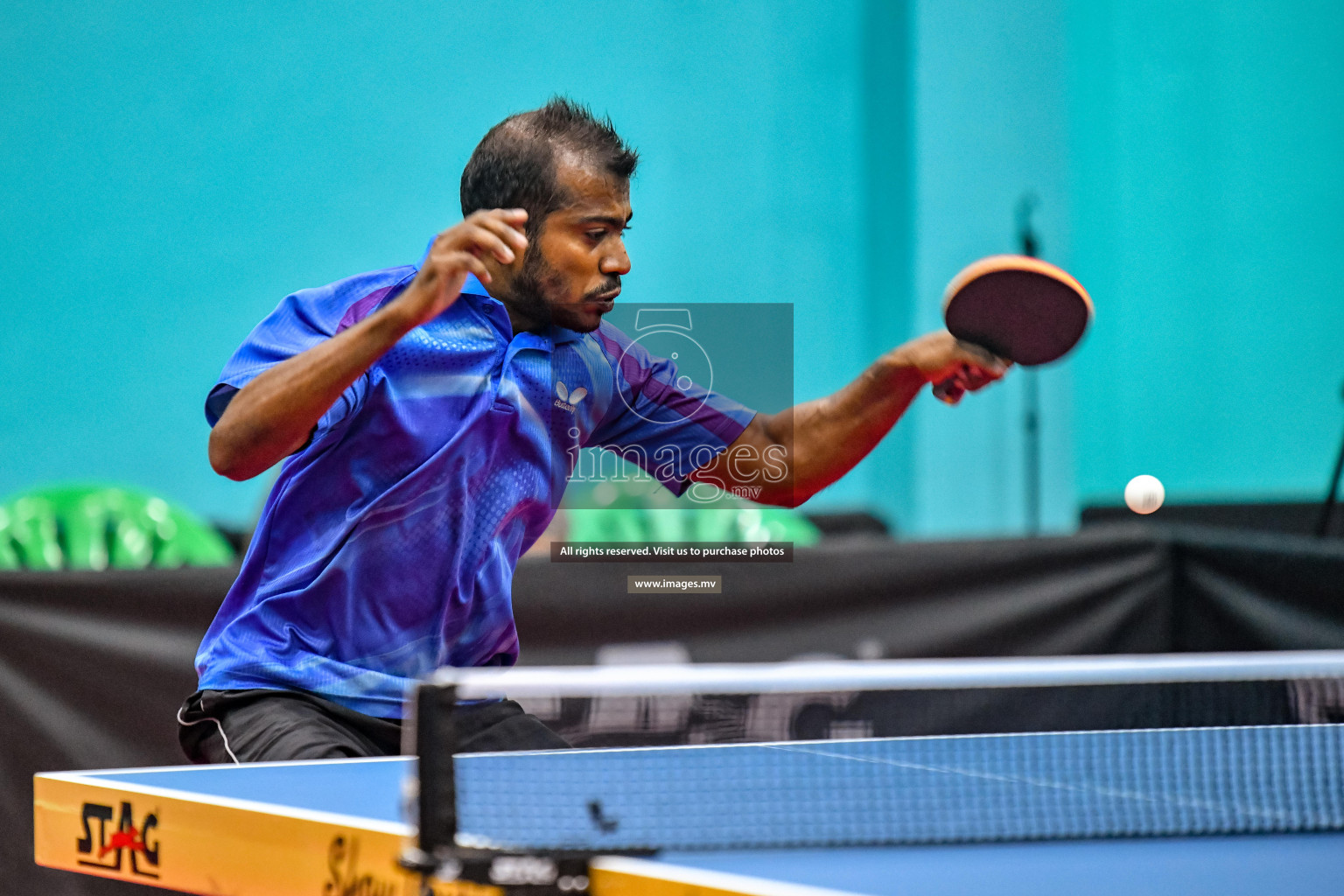 Final of 60th Table tennis tournament 2022 held in Male', Maldives on 30th December 2022. Photos: Nausham Waheed / images.mv